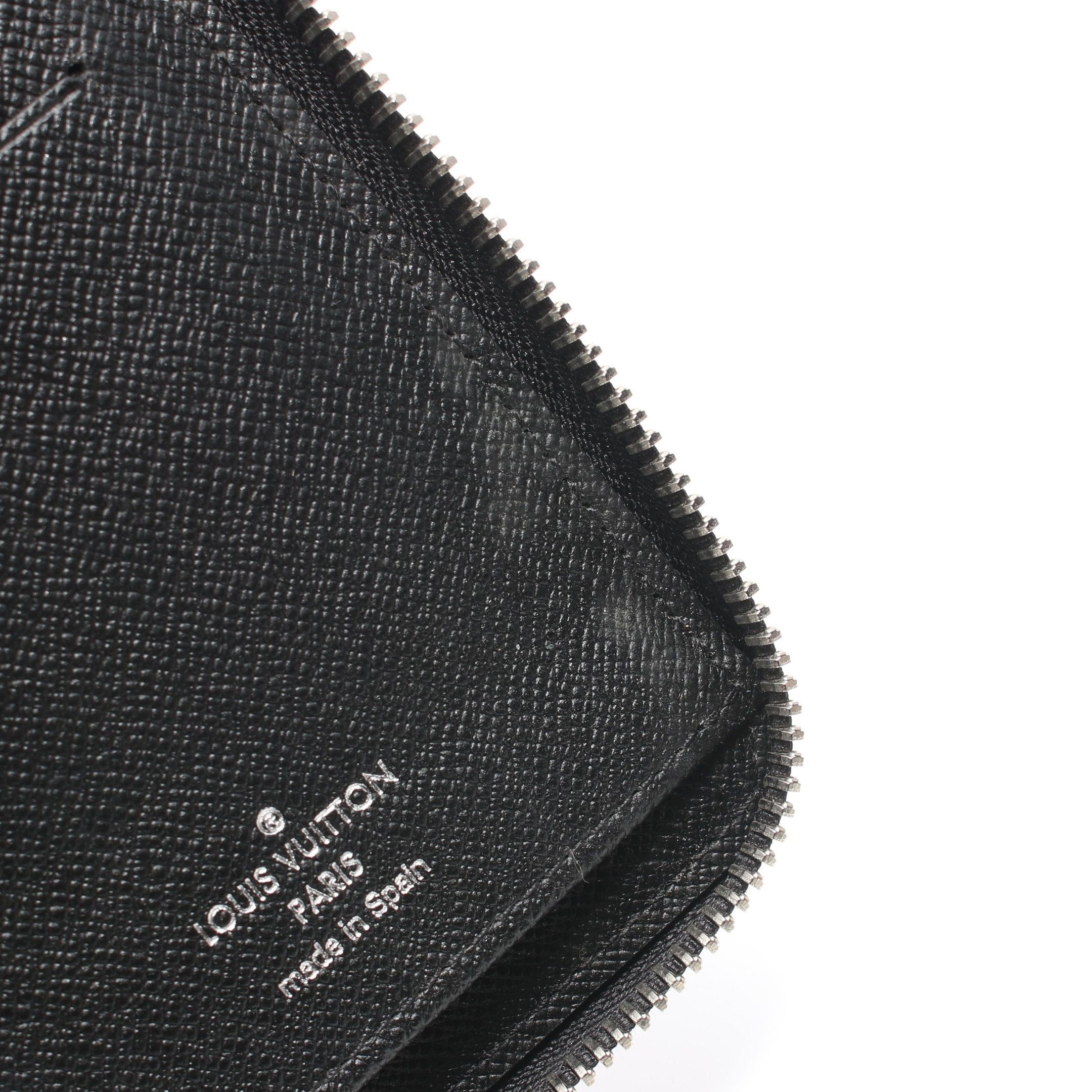 Louis Vuitton Louis Vuitton Zippy Wallet Vertical Damier Graphite Round Zipper Long Black Size ONE SIZE - 8 Thumbnail