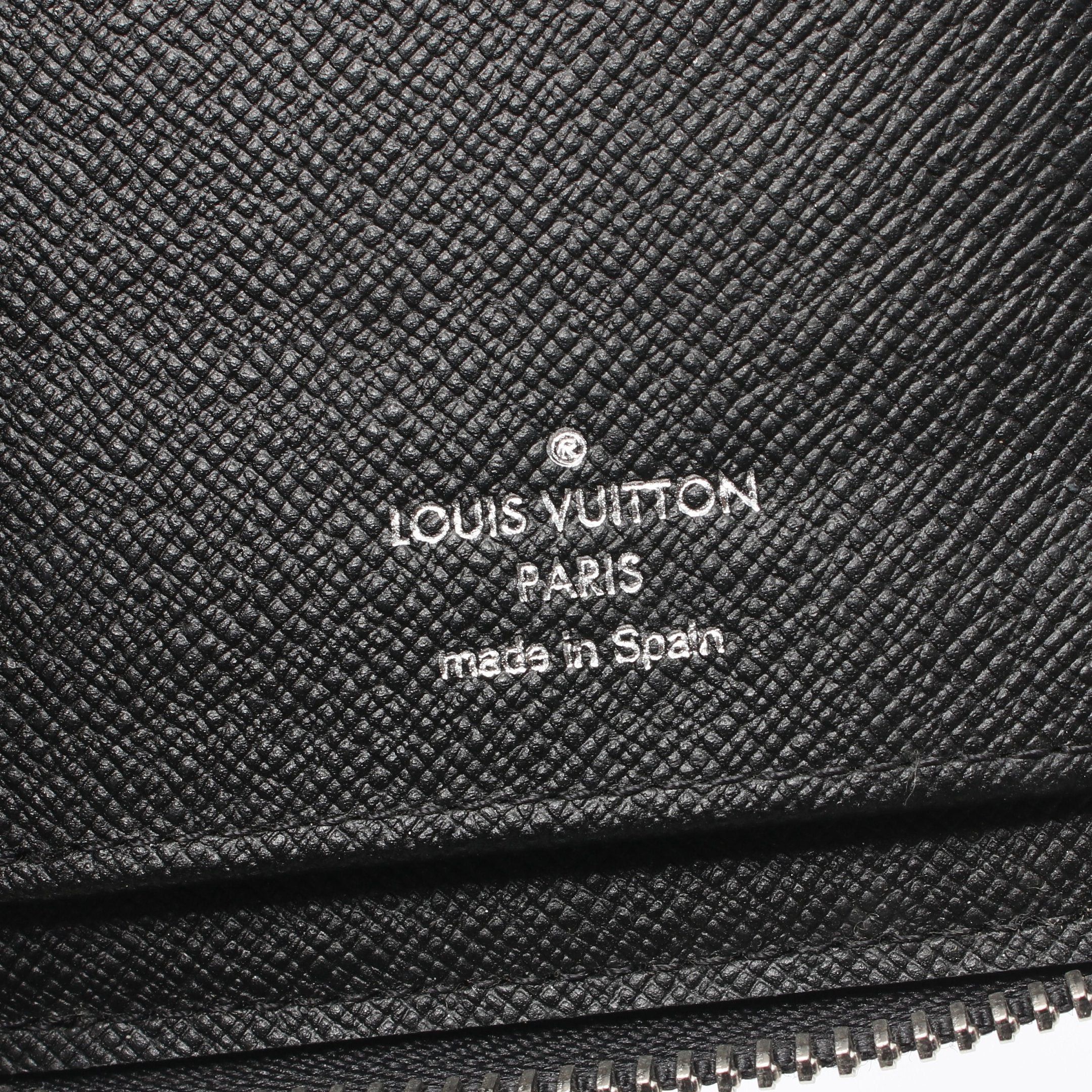 Louis Vuitton Louis Vuitton Zippy Wallet Vertical Damier Graphite Round Zipper Long Black Size ONE SIZE - 4 Thumbnail