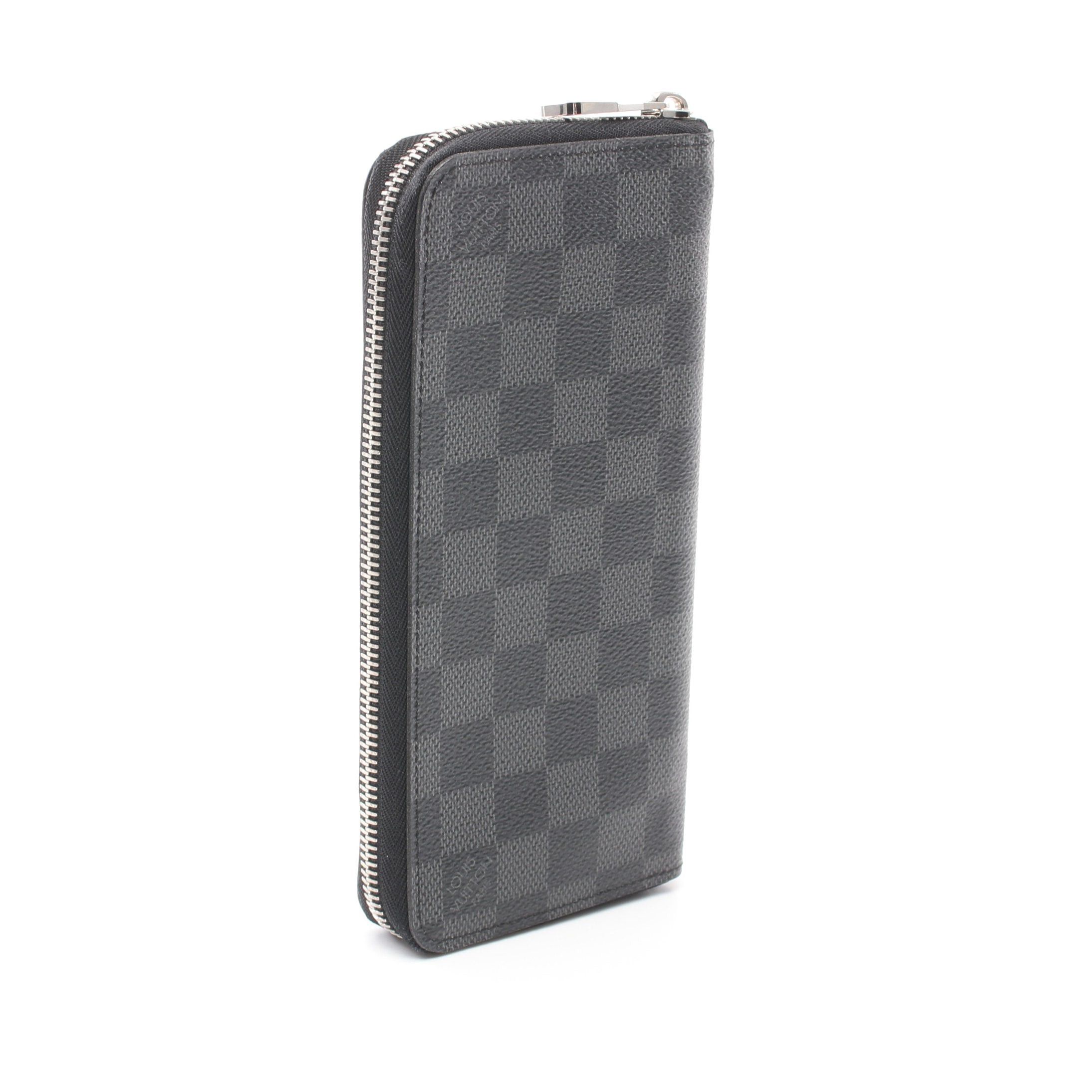 Louis Vuitton Louis Vuitton Zippy Wallet Vertical Damier Graphite Round Zipper Long Black Size ONE SIZE - 2 Thumbnail