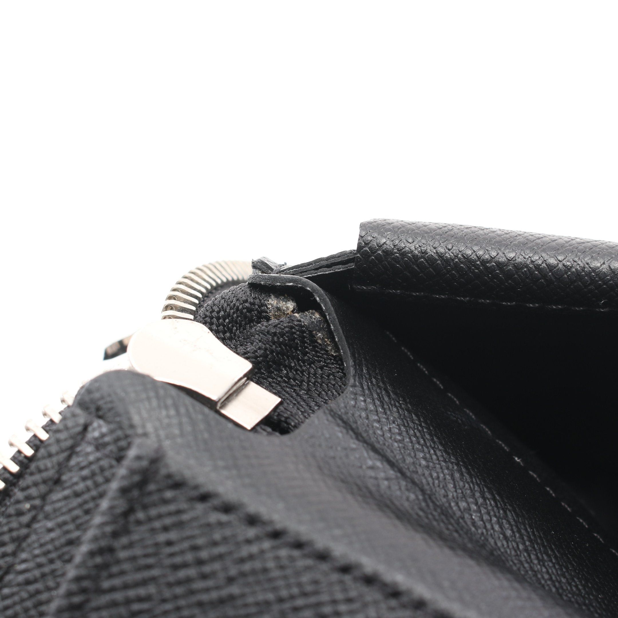 Louis Vuitton Louis Vuitton Zippy Wallet Vertical Damier Graphite Round Zipper Long Black Size ONE SIZE - 7 Thumbnail