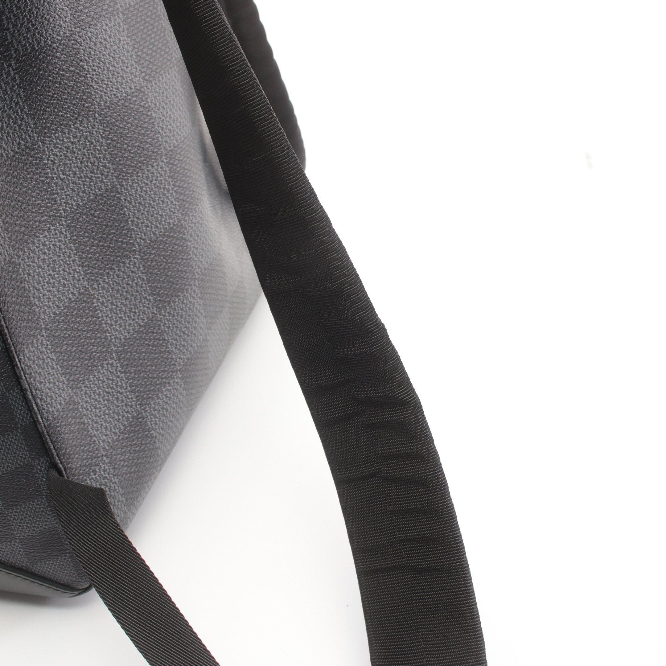 Louis Vuitton Louis Vuitton Canvas Damier Graphite Backpack Rucksack Leather Black Gray Size ONE SIZE - 5 Thumbnail