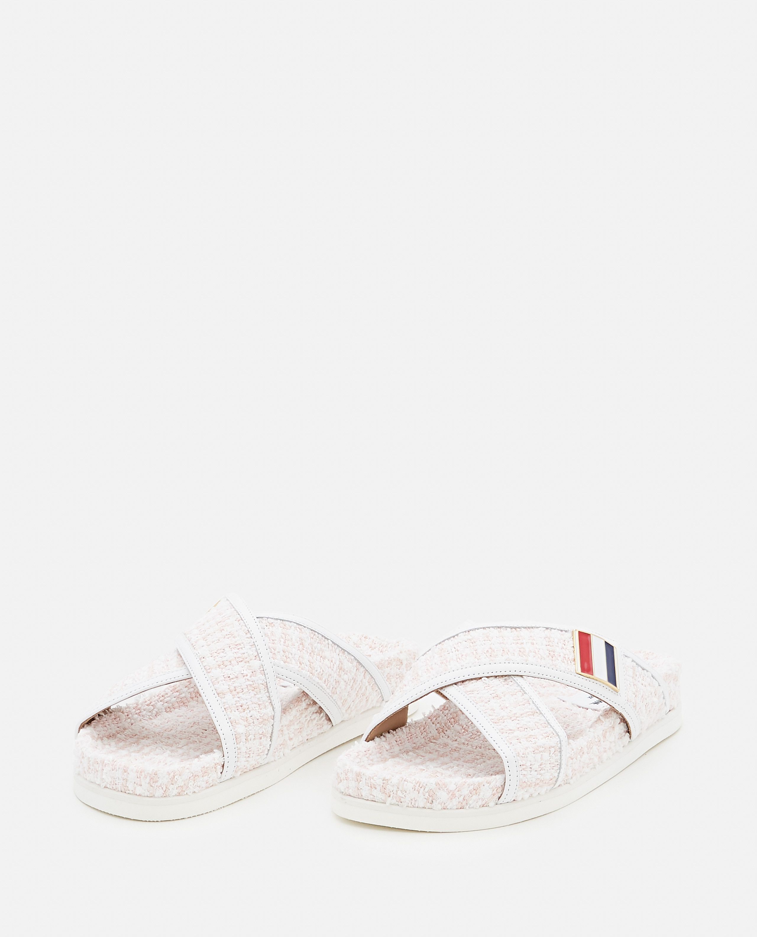Thom Browne CRISS CROSS TWEED SANDALS Size US 9 / IT 39 - 2 Thumbnail
