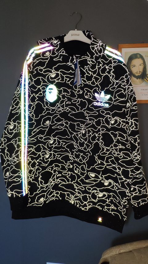 Adidas consortium x fashion bape tech hoody