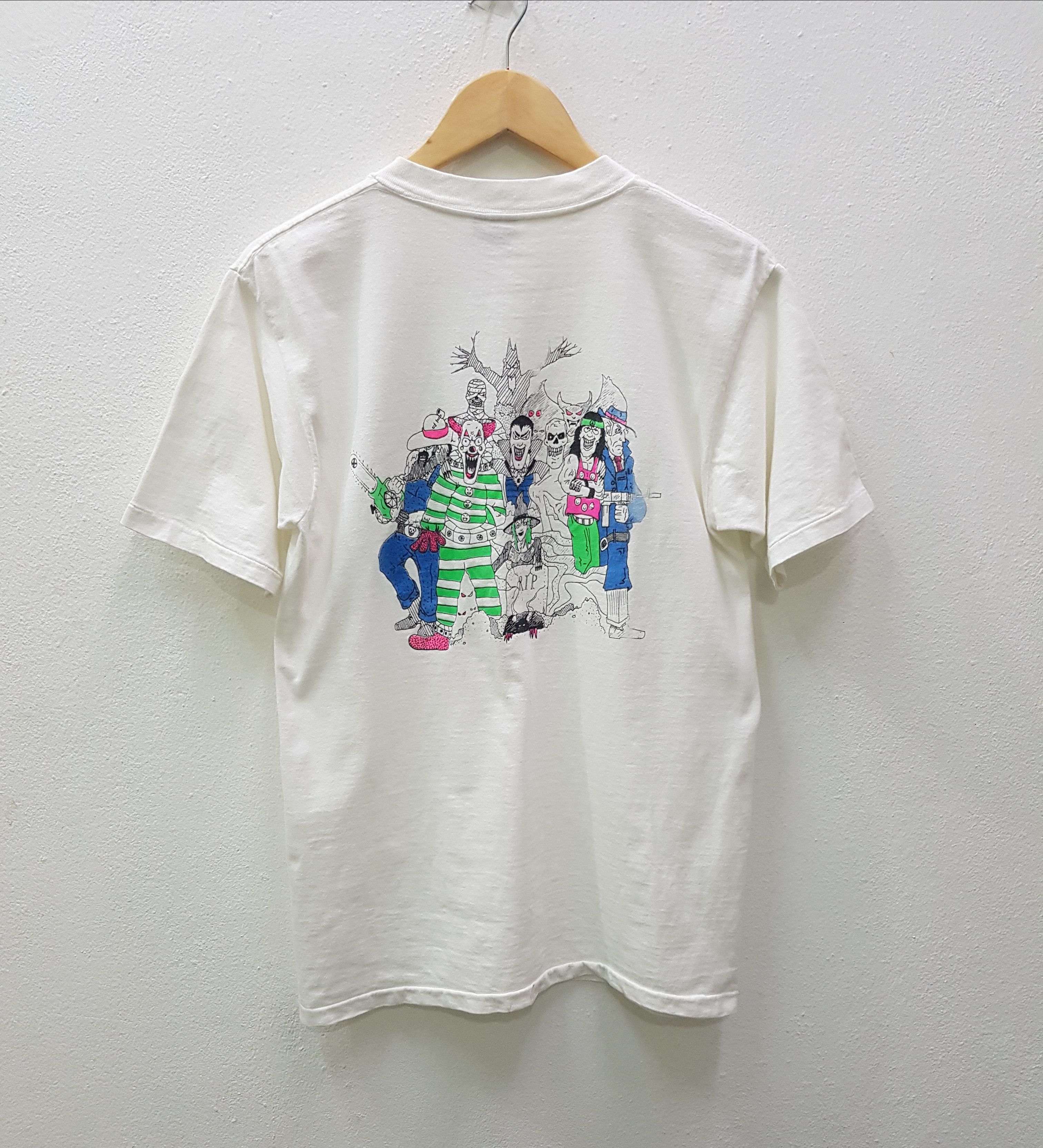 Vintage Vintage Boo Crew 1990 T-shirts Size US M / EU 48-50 / 2 - 2 Thumbnail