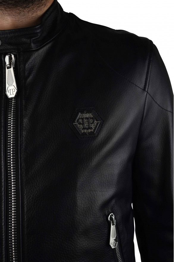 Philipp Plein Biker jacket Size US M / EU 48-50 / 2 - 2 Thumbnail