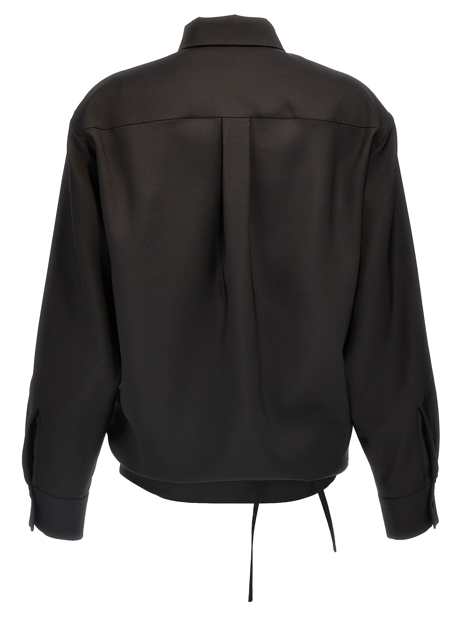 Valentino Valentino Techno Light Wool Shirt Size XS / US 0-2 / IT 36-38 - 2 Thumbnail