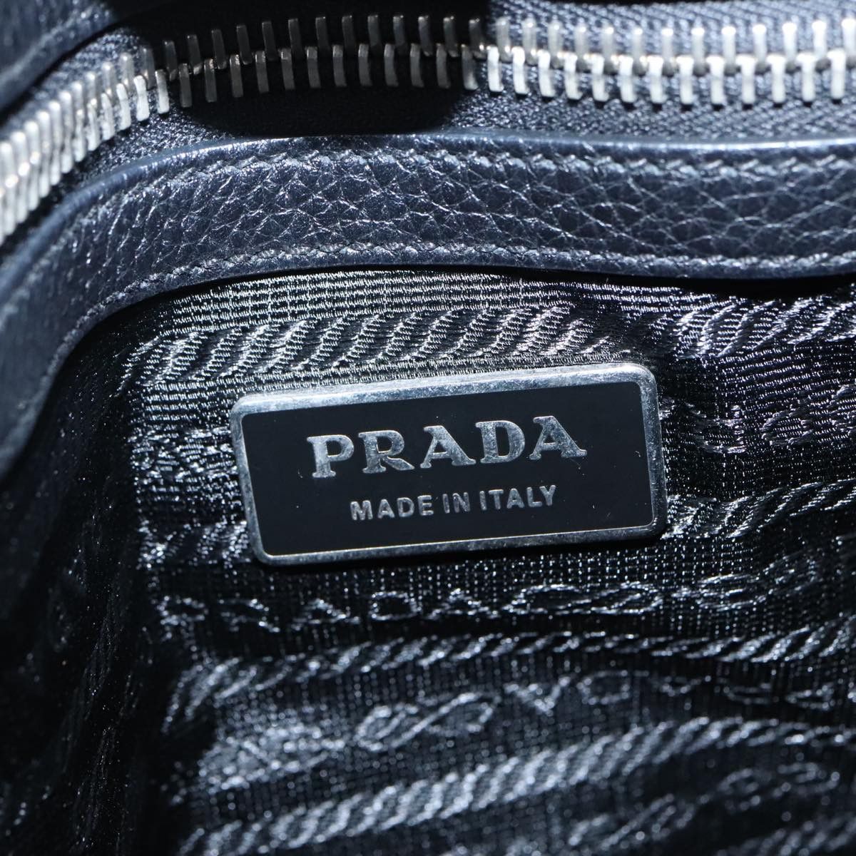 Prada Black Synthetic Handbag (Pre-Owned) Size ONE SIZE - 17 Thumbnail