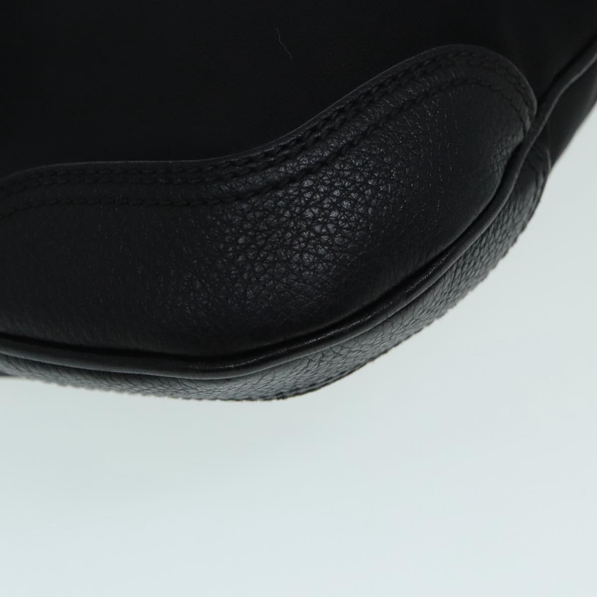 Prada Black Synthetic Handbag (Pre-Owned) Size ONE SIZE - 10 Thumbnail