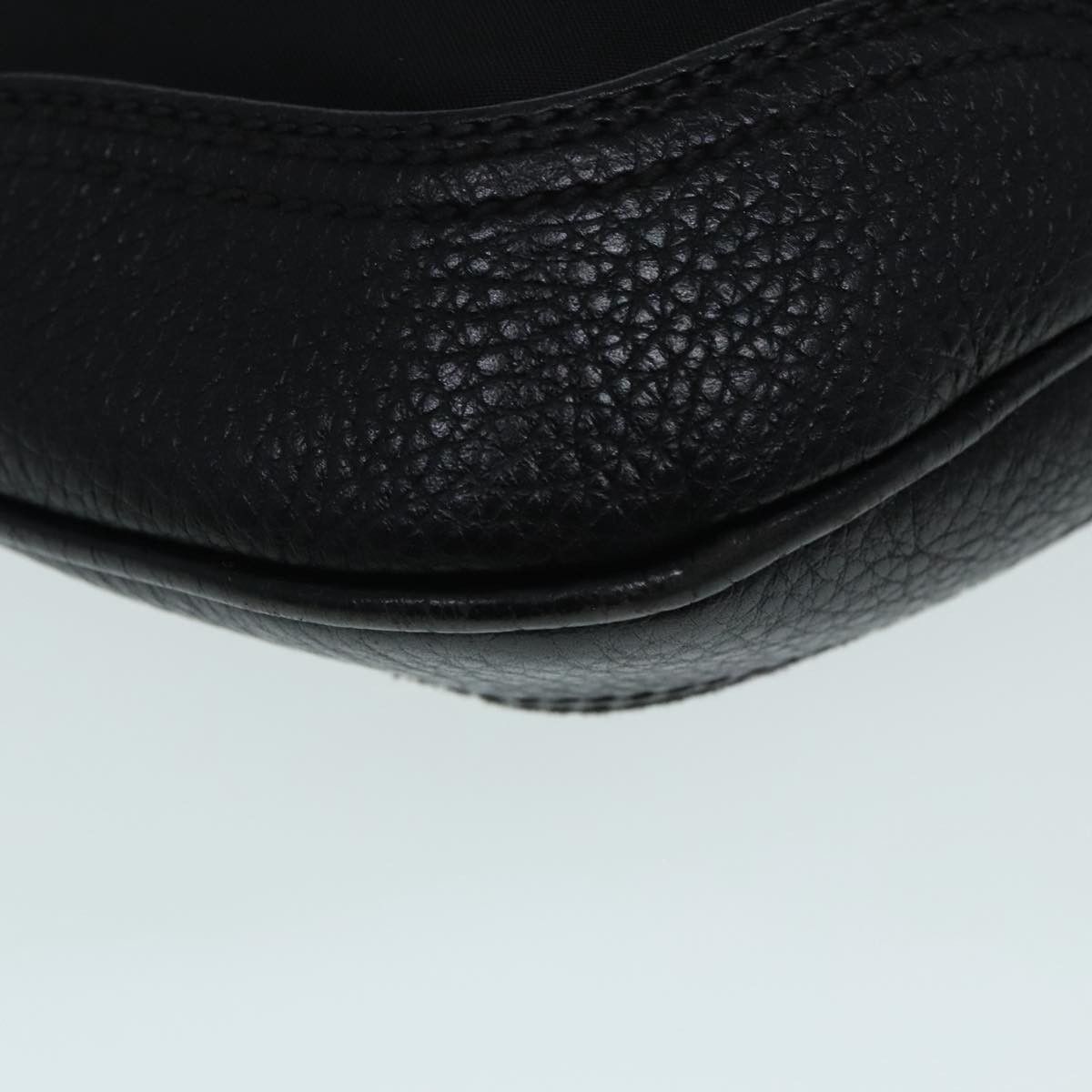 Prada Black Synthetic Handbag (Pre-Owned) Size ONE SIZE - 12 Thumbnail