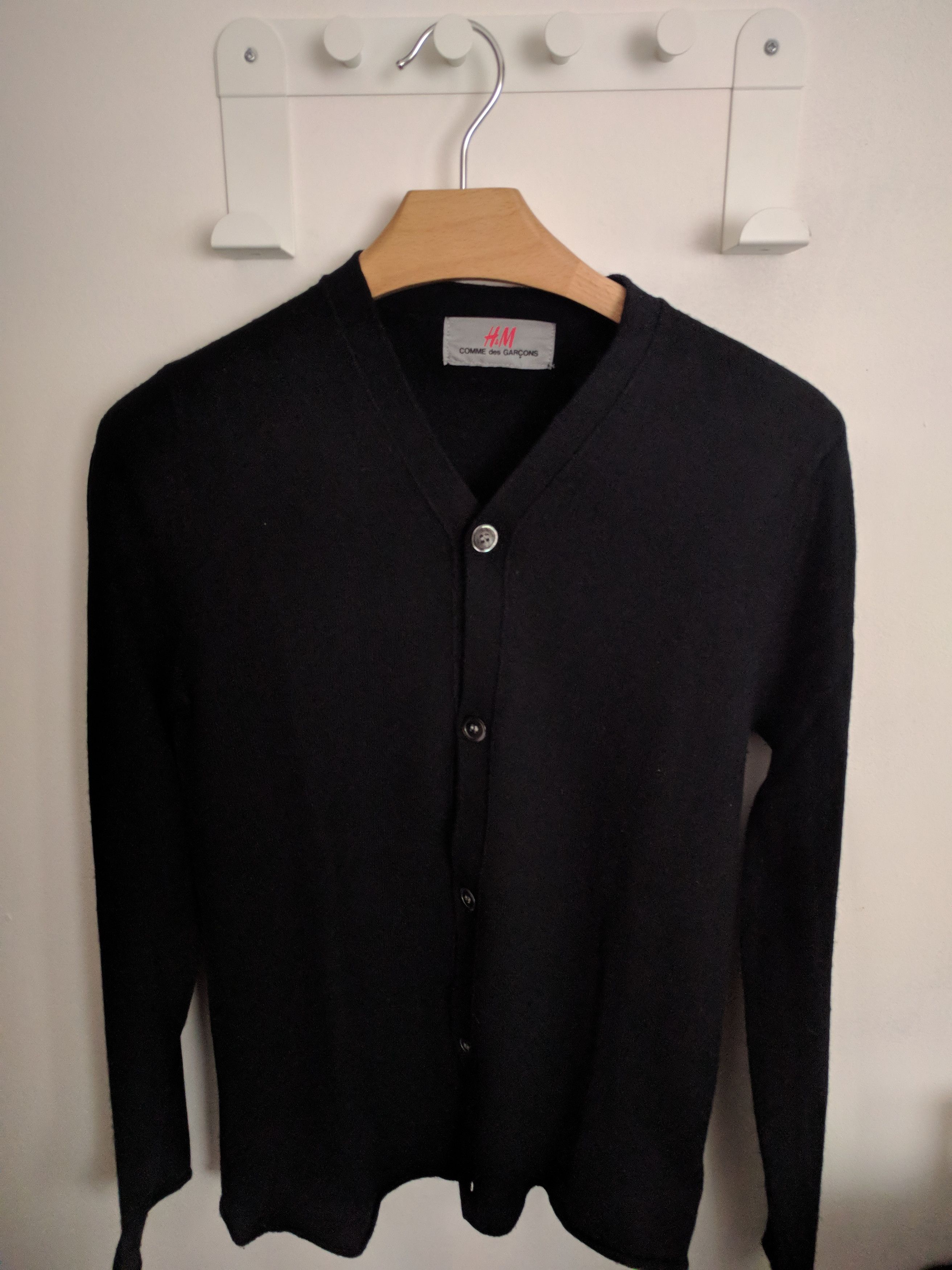 CDG X H M collab BLACK SWEATER SIZE M Tops