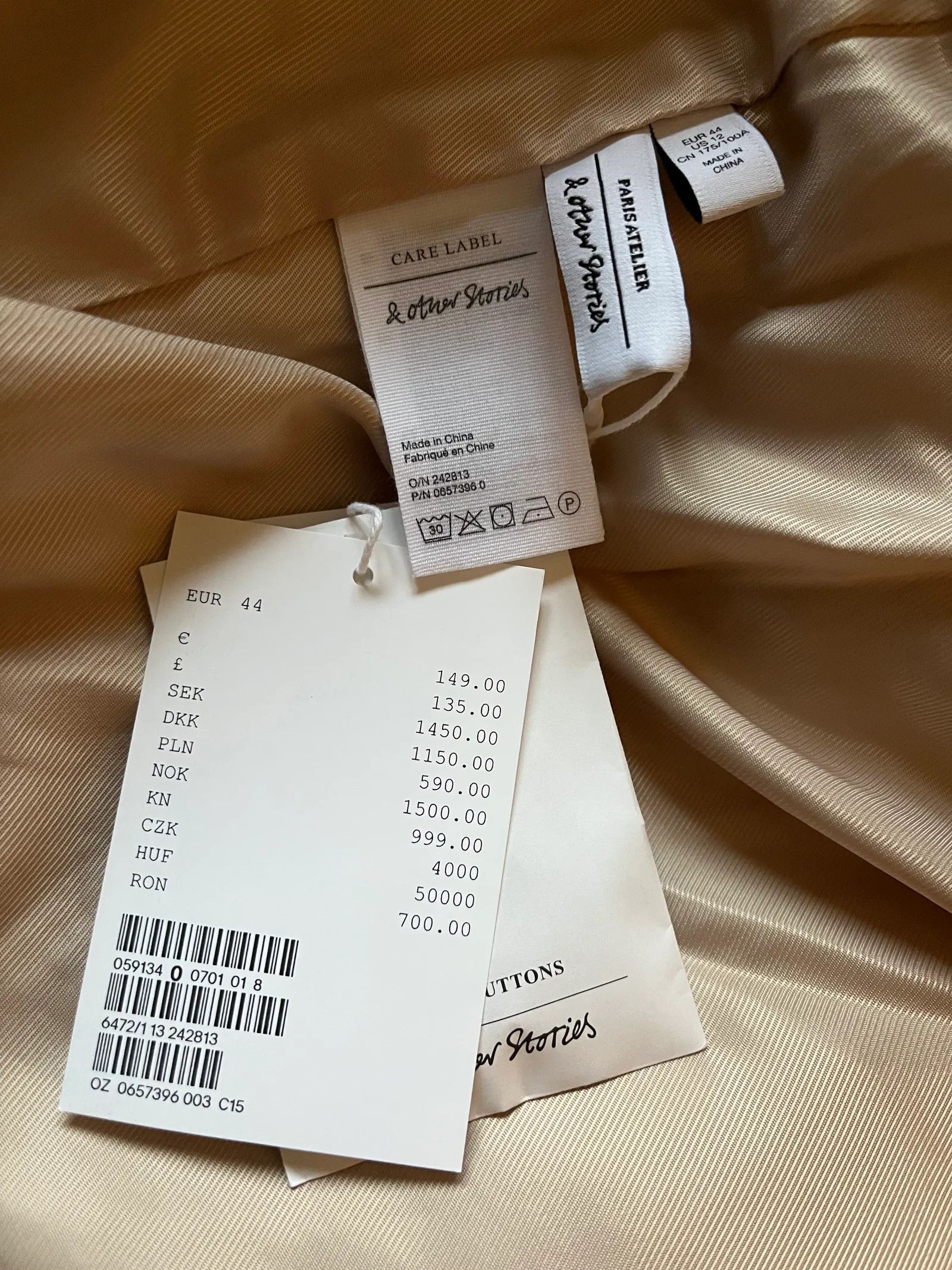 & Other Stories & Other Stories Coat Size L / US 10 / IT 46 - 3 Thumbnail