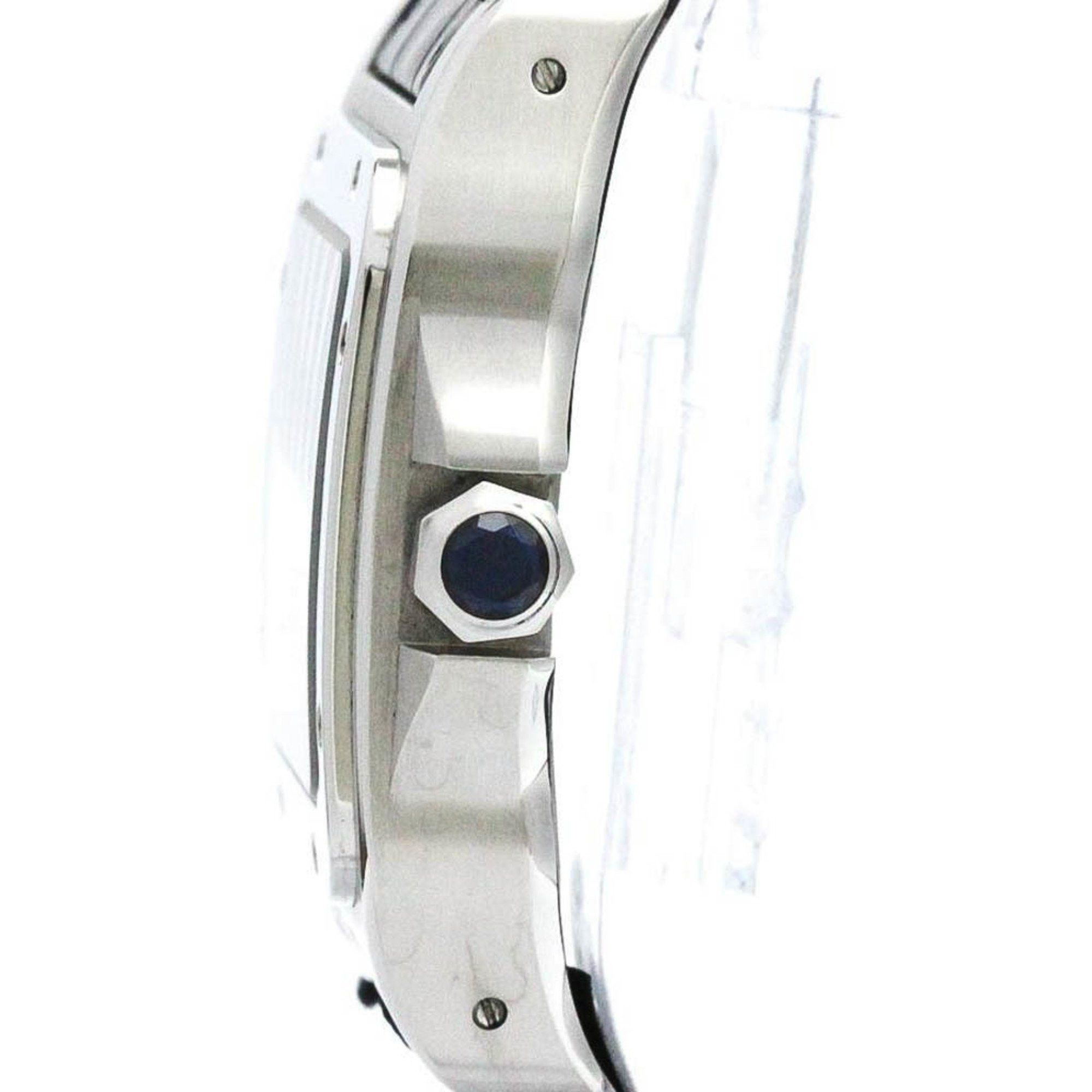 Cartier CARTIER Santos 100 LM Stainless Steel Leather Automatic Watch W20073X8 BF577461 Size ONE SIZE - 4 Thumbnail