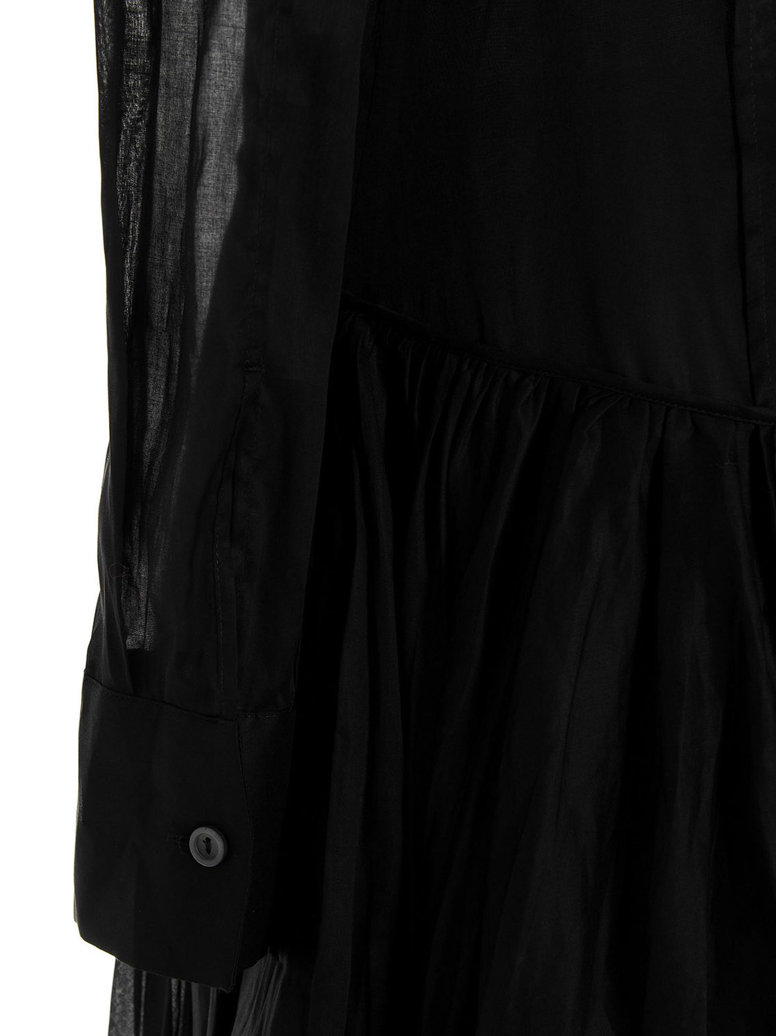 Jil Sander Pleated Skirt Dress Size 28" / US 6 / IT 42 - 4 Thumbnail