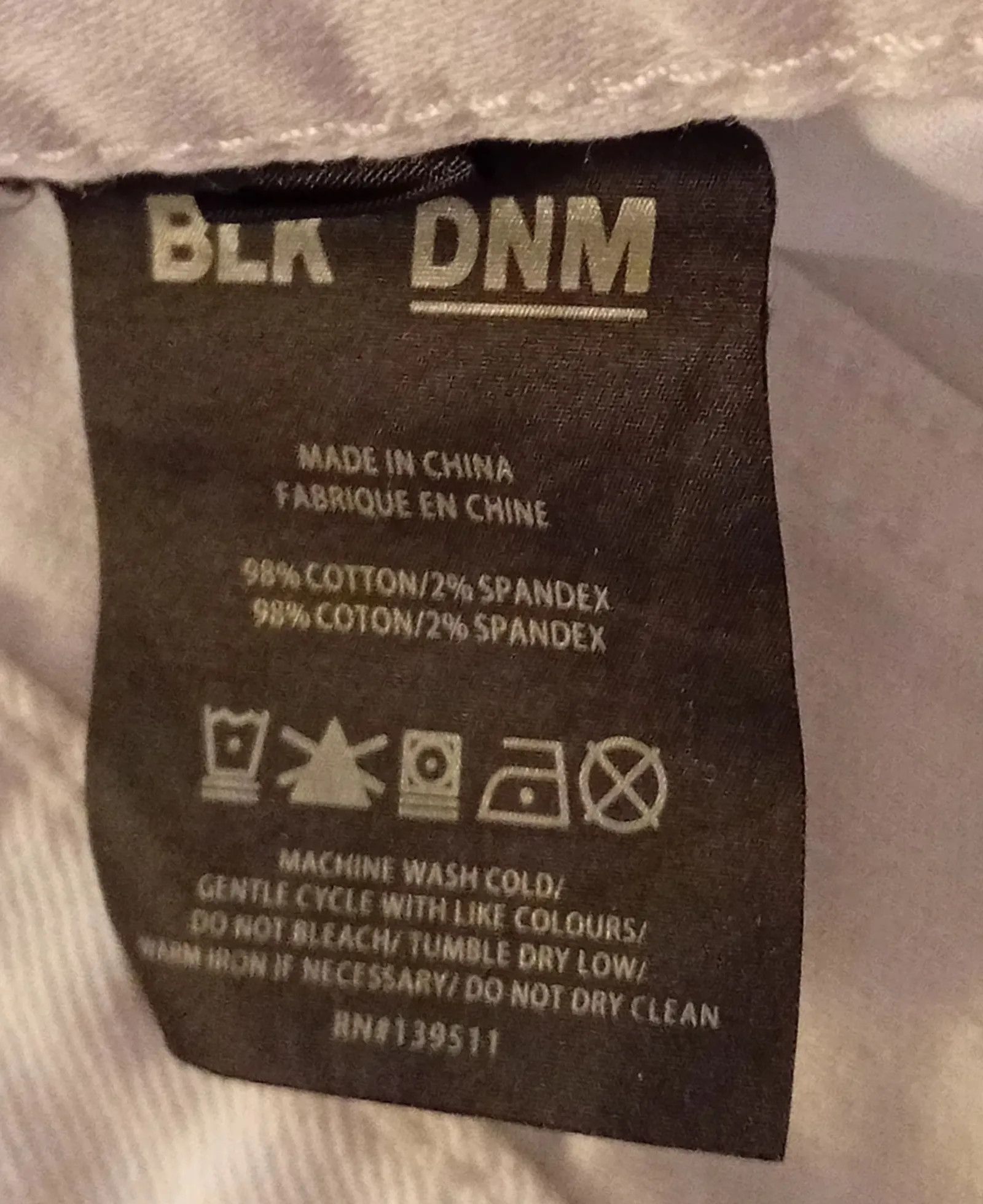Blk Dnm Blk Dnm BLK jeans 5. Astor White Jeans Size 28" / US 6 / IT 42 - 3 Thumbnail