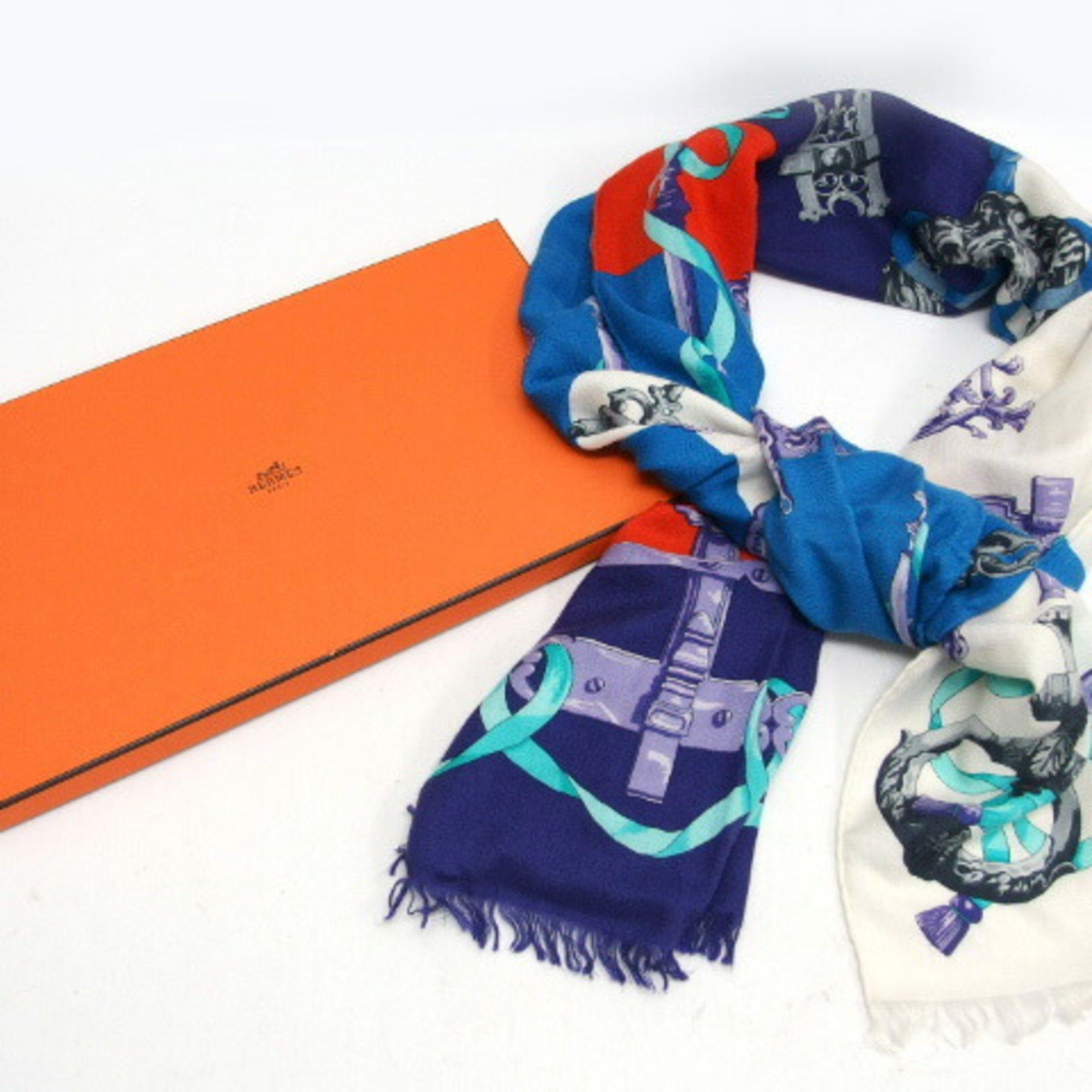 Hermes Hermes FERRONNERIE Ironwork Large Scarf Size ONE SIZE - 11 Thumbnail