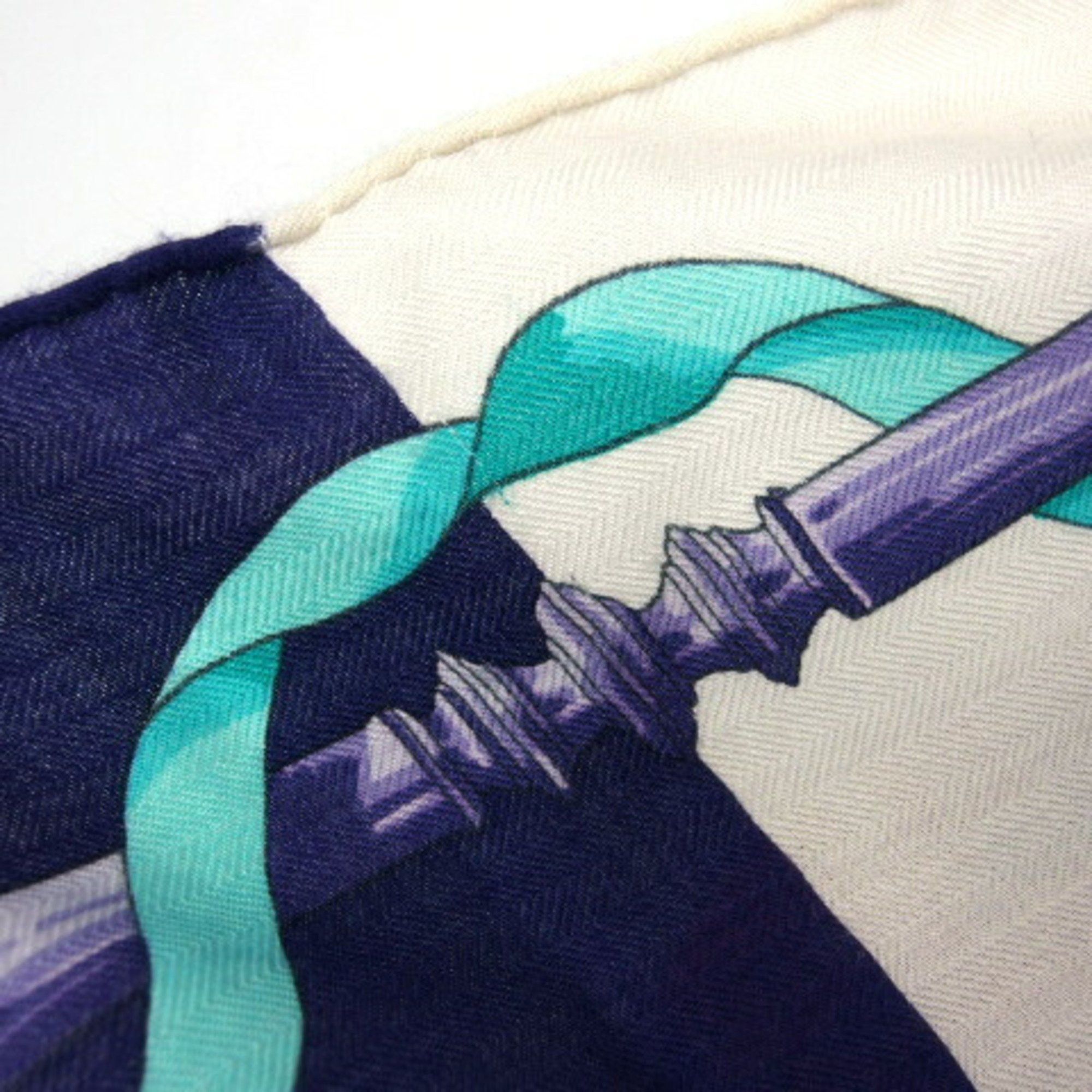 Hermes Hermes FERRONNERIE Ironwork Large Scarf Size ONE SIZE - 9 Thumbnail