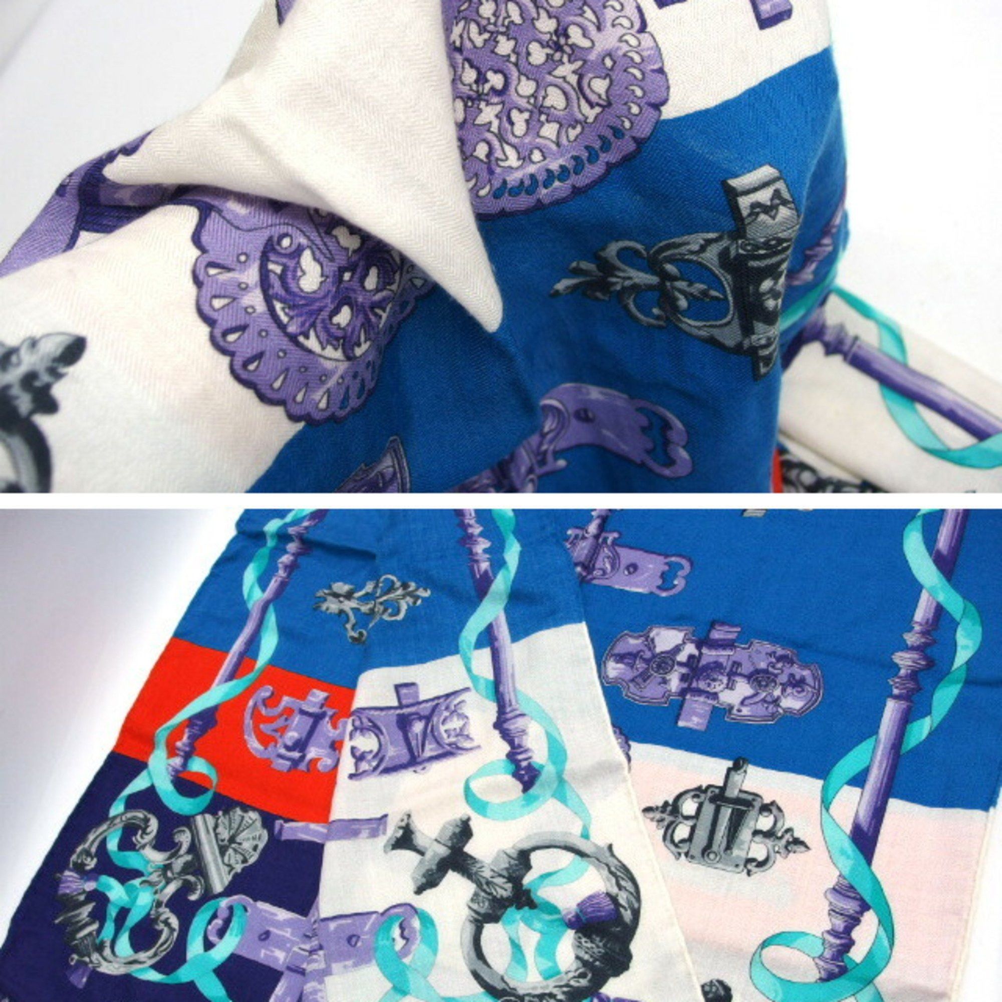 Hermes Hermes FERRONNERIE Ironwork Large Scarf Size ONE SIZE - 7 Thumbnail