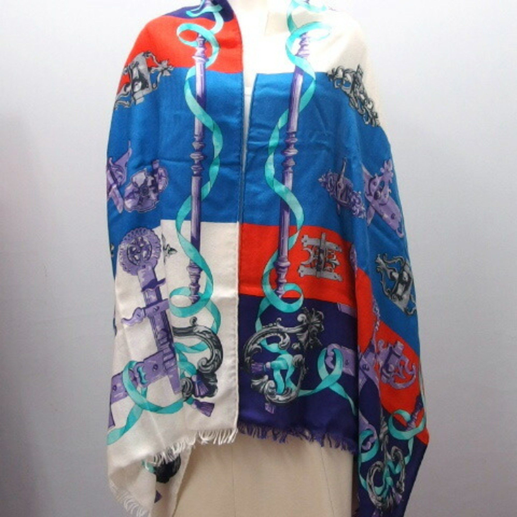 Hermes Hermes FERRONNERIE Ironwork Large Scarf Size ONE SIZE - 3 Thumbnail