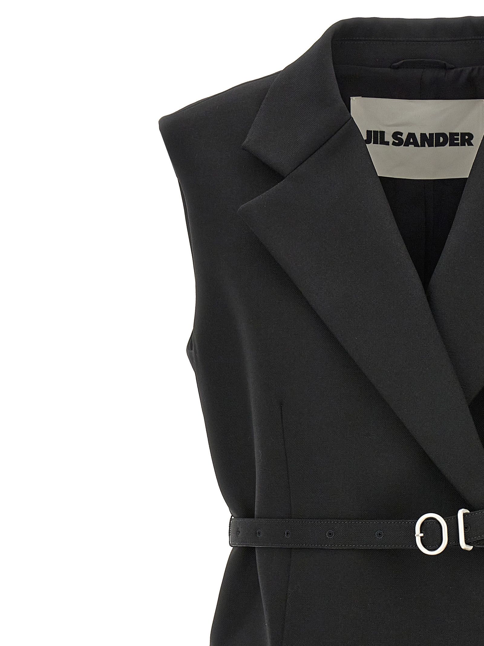 Jil Sander Belt Wool Vest Size M / US 6-8 / IT 42-44 - 3 Thumbnail