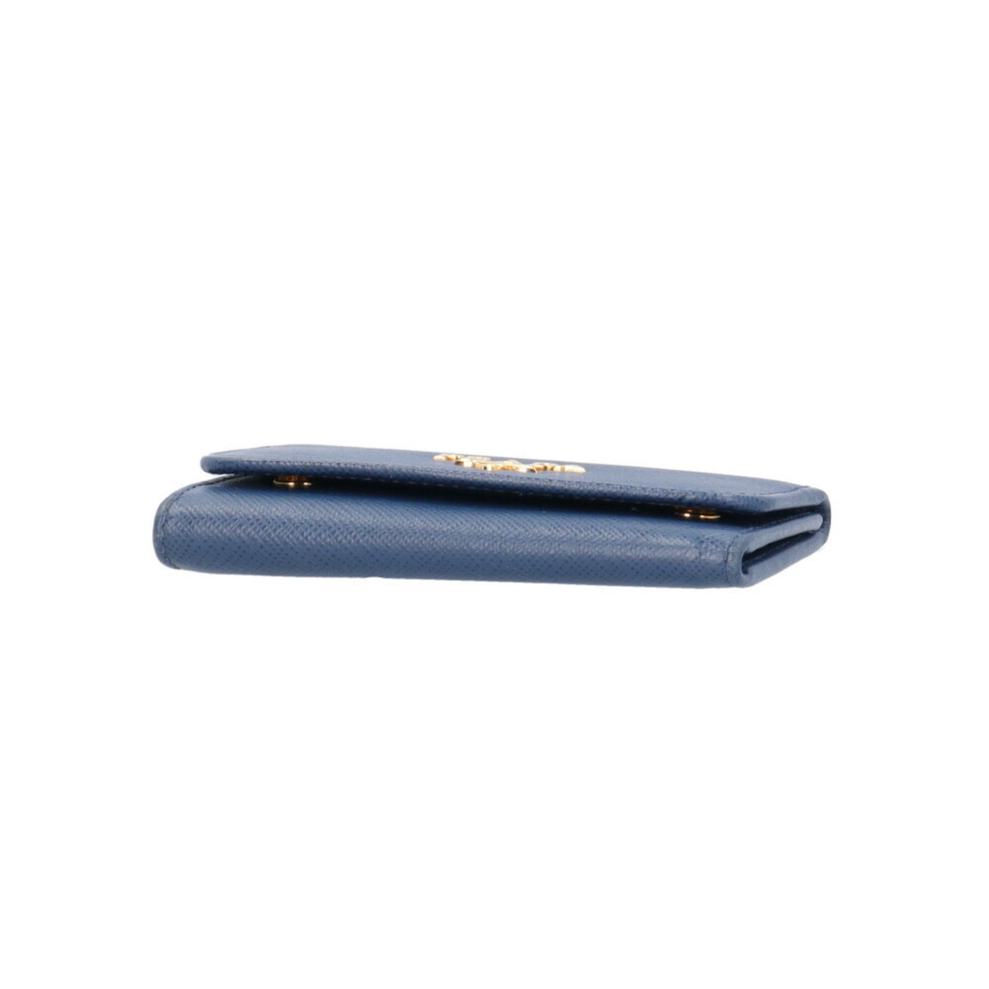 Prada Prada Saffiano Key Case Leather 1PG222 Men's PRADA Size ONE SIZE - 4 Thumbnail
