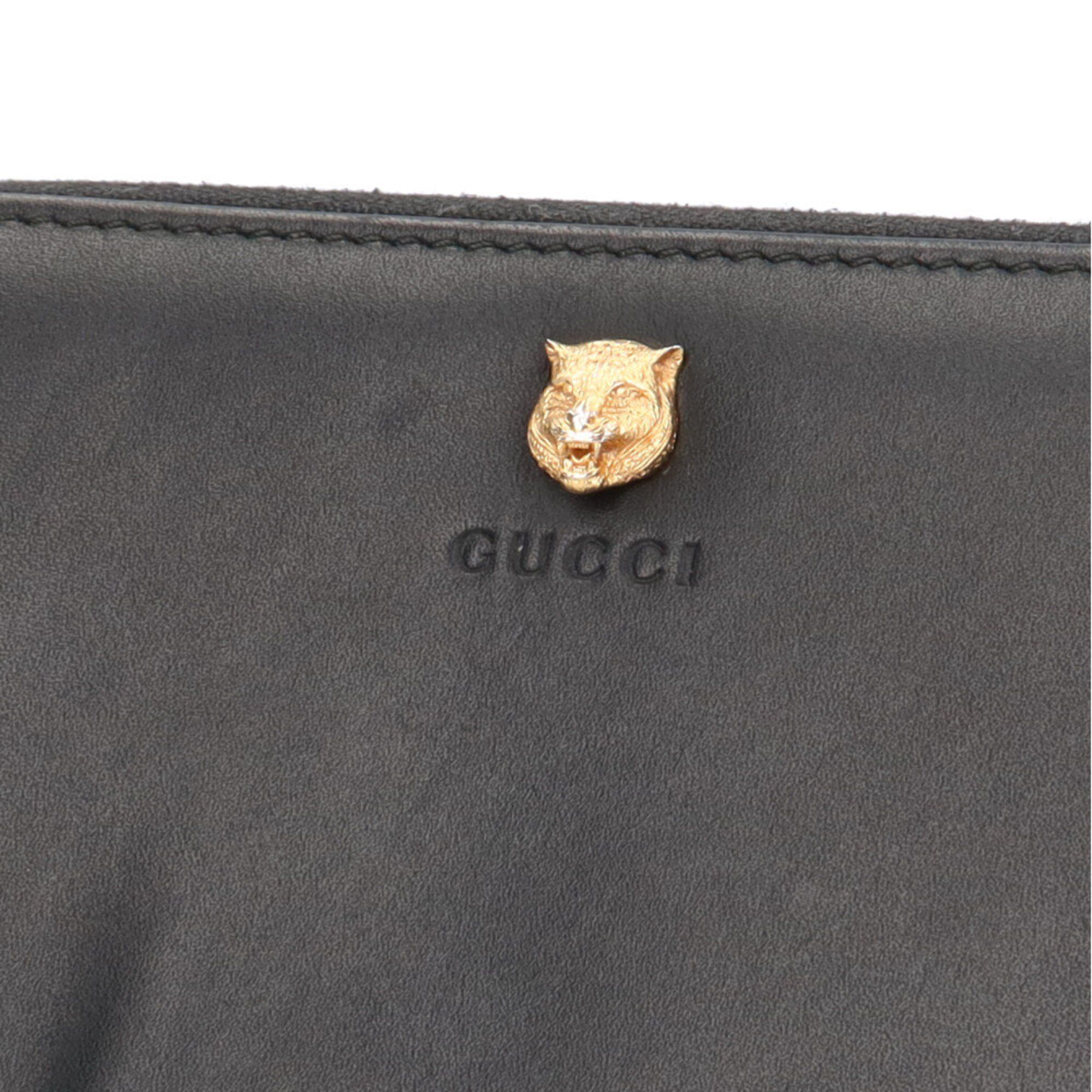 Gucci Gucci Animalier Tiger Long Wallet Leather 428721 Men's GUCCI Size ONE SIZE - 8 Thumbnail