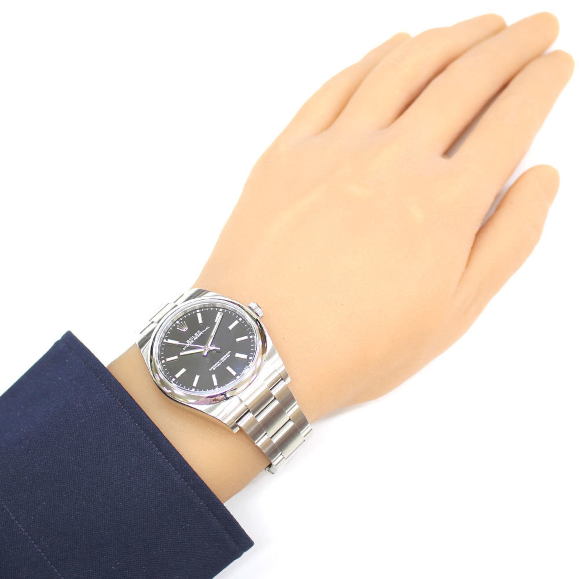 Rolex Rolex Oyster Perpetual Watch Stainless Steel 114300 Automatic Men's ROLEX Random Overhauled Size ONE SIZE - 2 Thumbnail