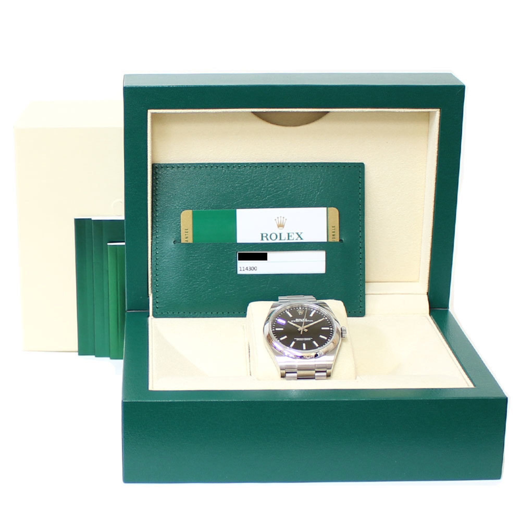 Rolex Rolex Oyster Perpetual Watch Stainless Steel 114300 Automatic Men's ROLEX Random Overhauled Size ONE SIZE - 13 Thumbnail