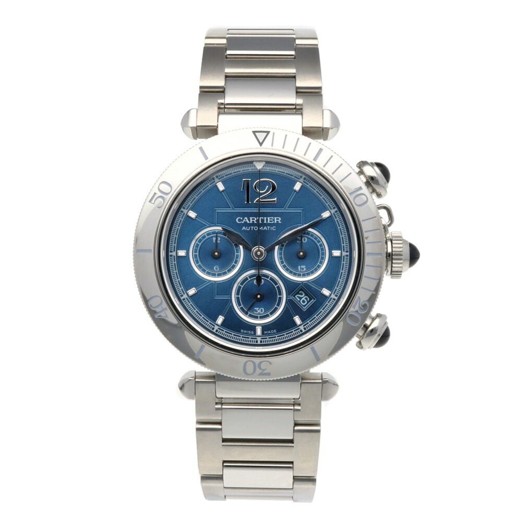 Cartier Cartier Pasha de Watch, Stainless Steel WSPA0039, Automatic, Men's, CARTIER Size ONE SIZE - 8 Thumbnail