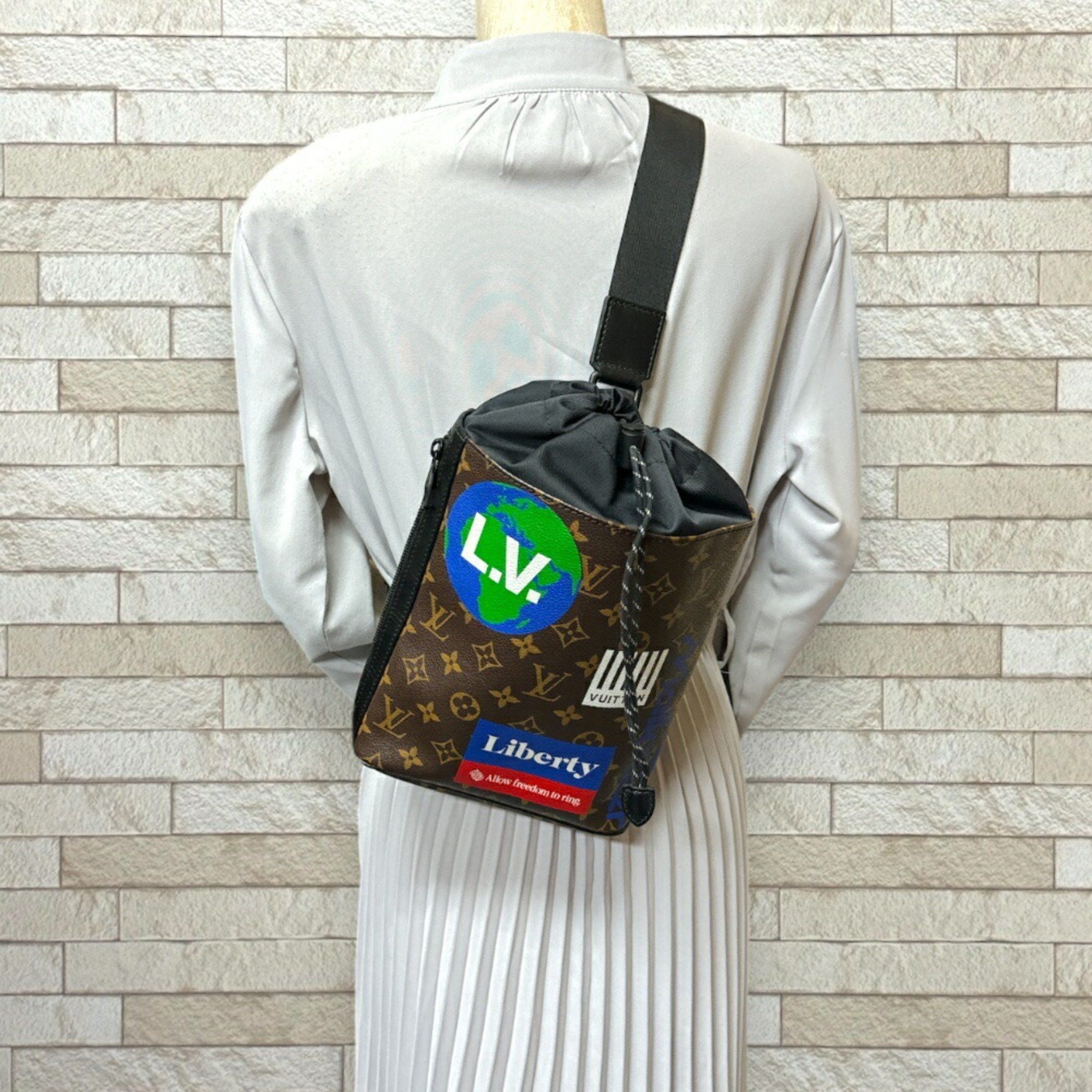 Louis Vuitton Louis Vuitton Chalk Sling Bag Monogram Body Canvas M44625 Brown Unisex LOUIS VUITTON Grailed