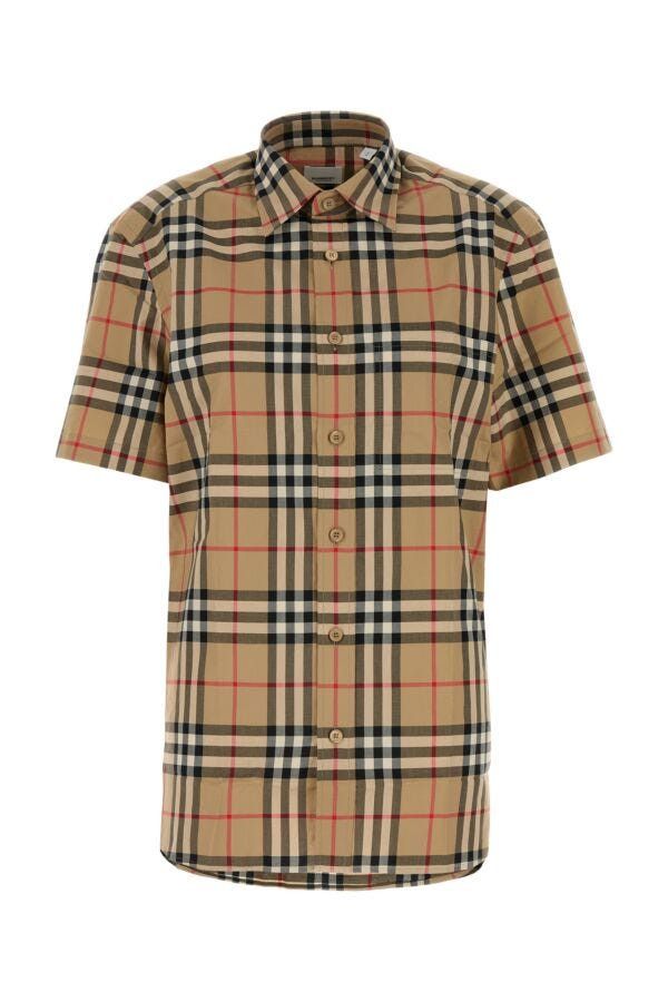 Burberry Embroidered Poplin Shirt Size US S / EU 44-46 / 1 - 3 Thumbnail