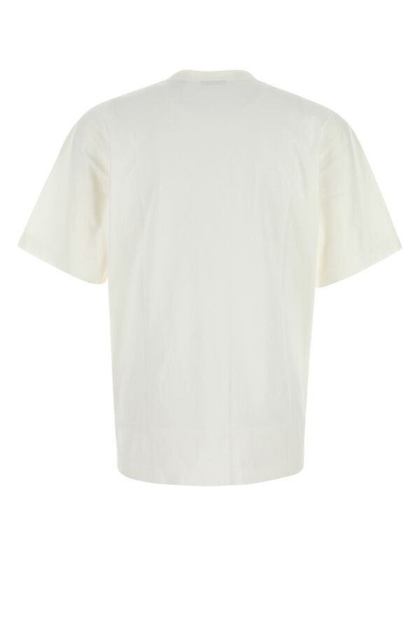 Burberry White Cotton T-Shirt Size US L / EU 52-54 / 3 - 4 Thumbnail