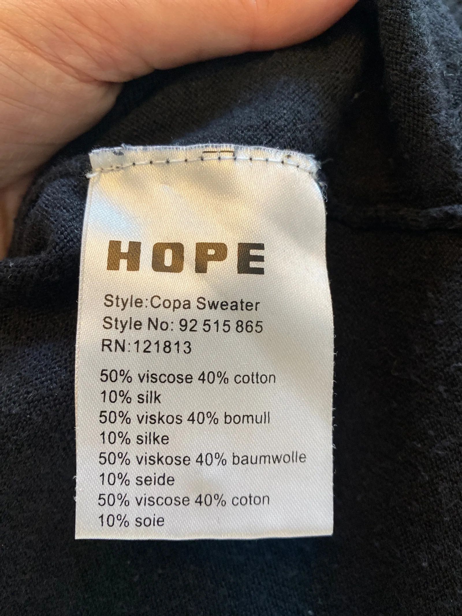 Hope Hope Copa sweater Sweater Size M / US 6-8 / IT 42-44 - 4 Thumbnail