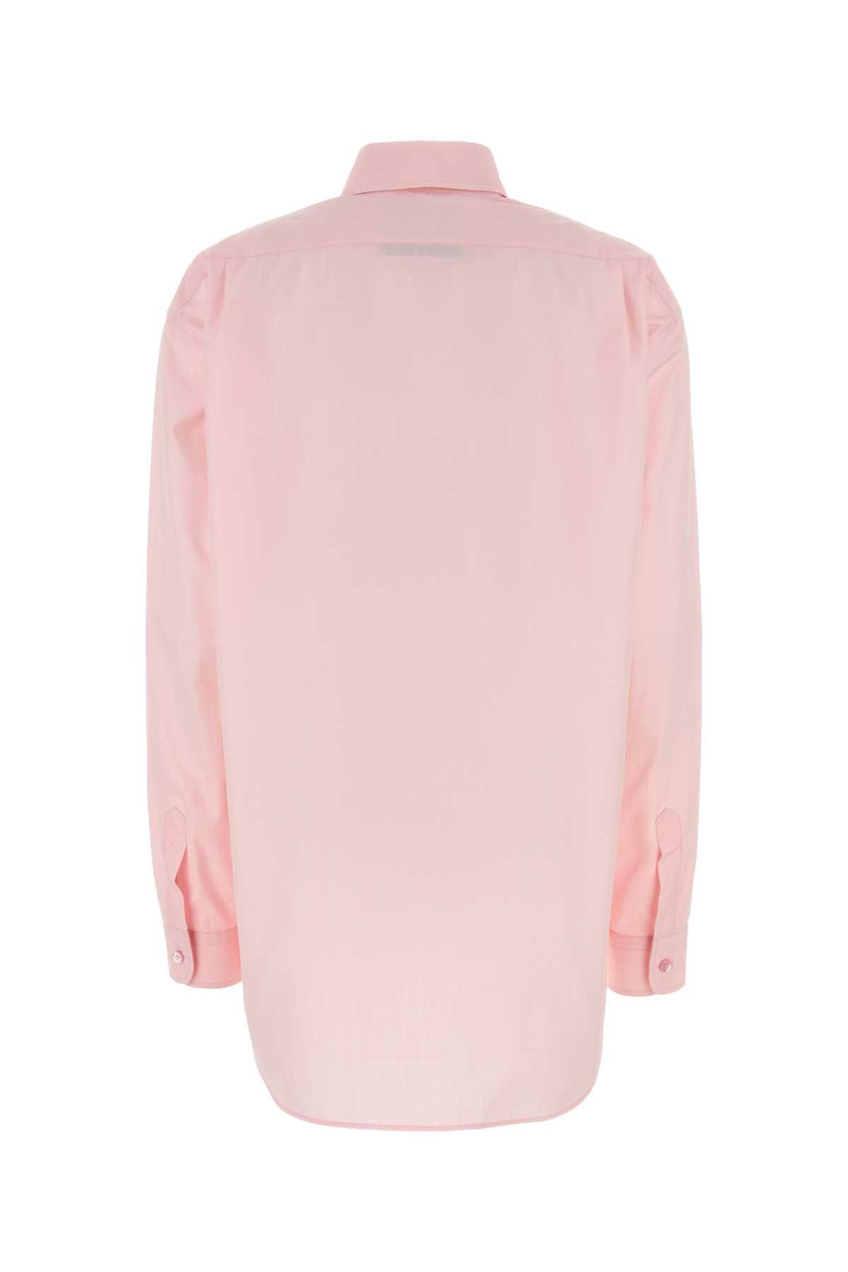 Pink Poplin Shirt