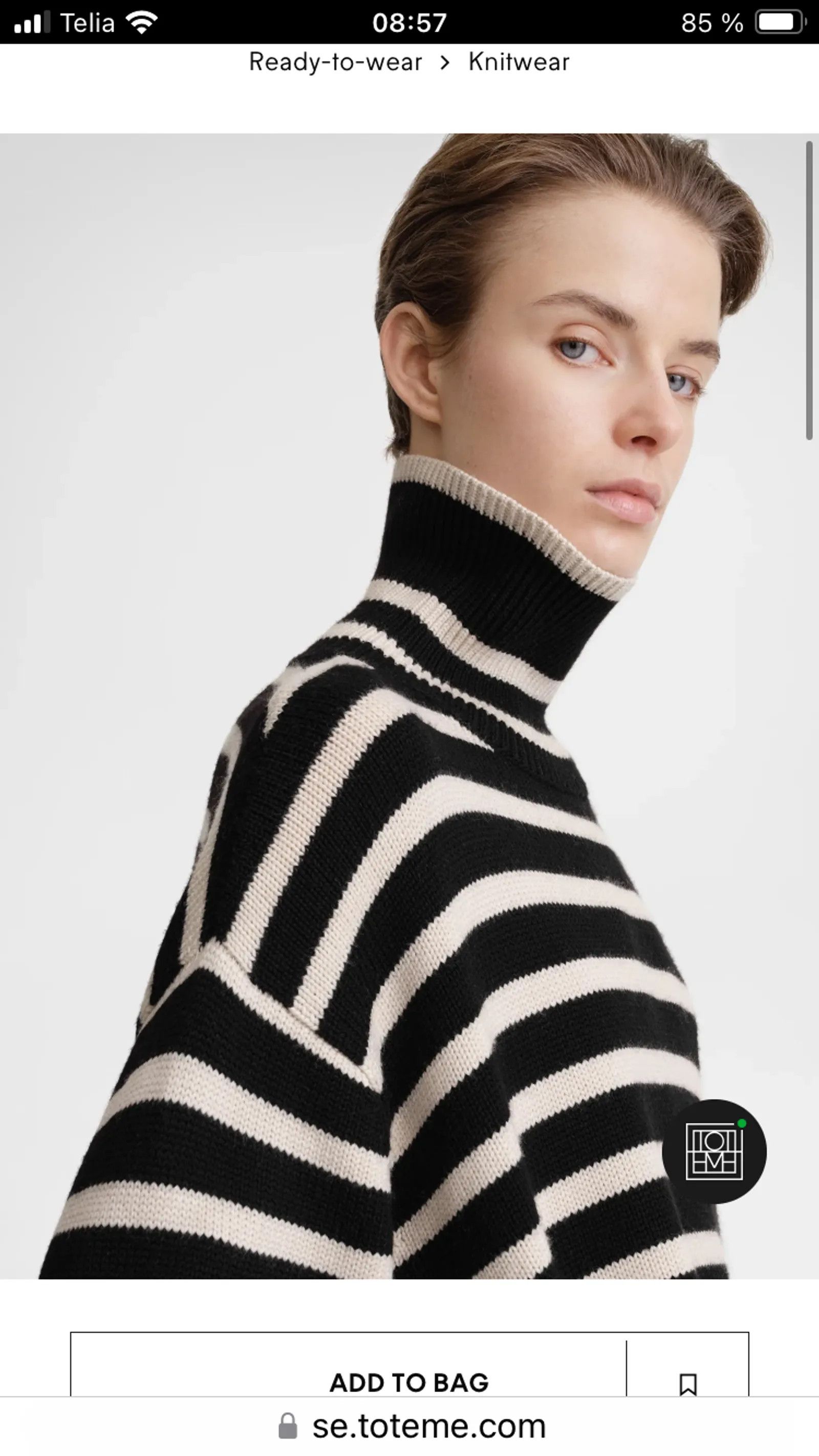 Toteme Toteme Sweater Size XL / US 12-14 / IT 48-50 - 5 Thumbnail