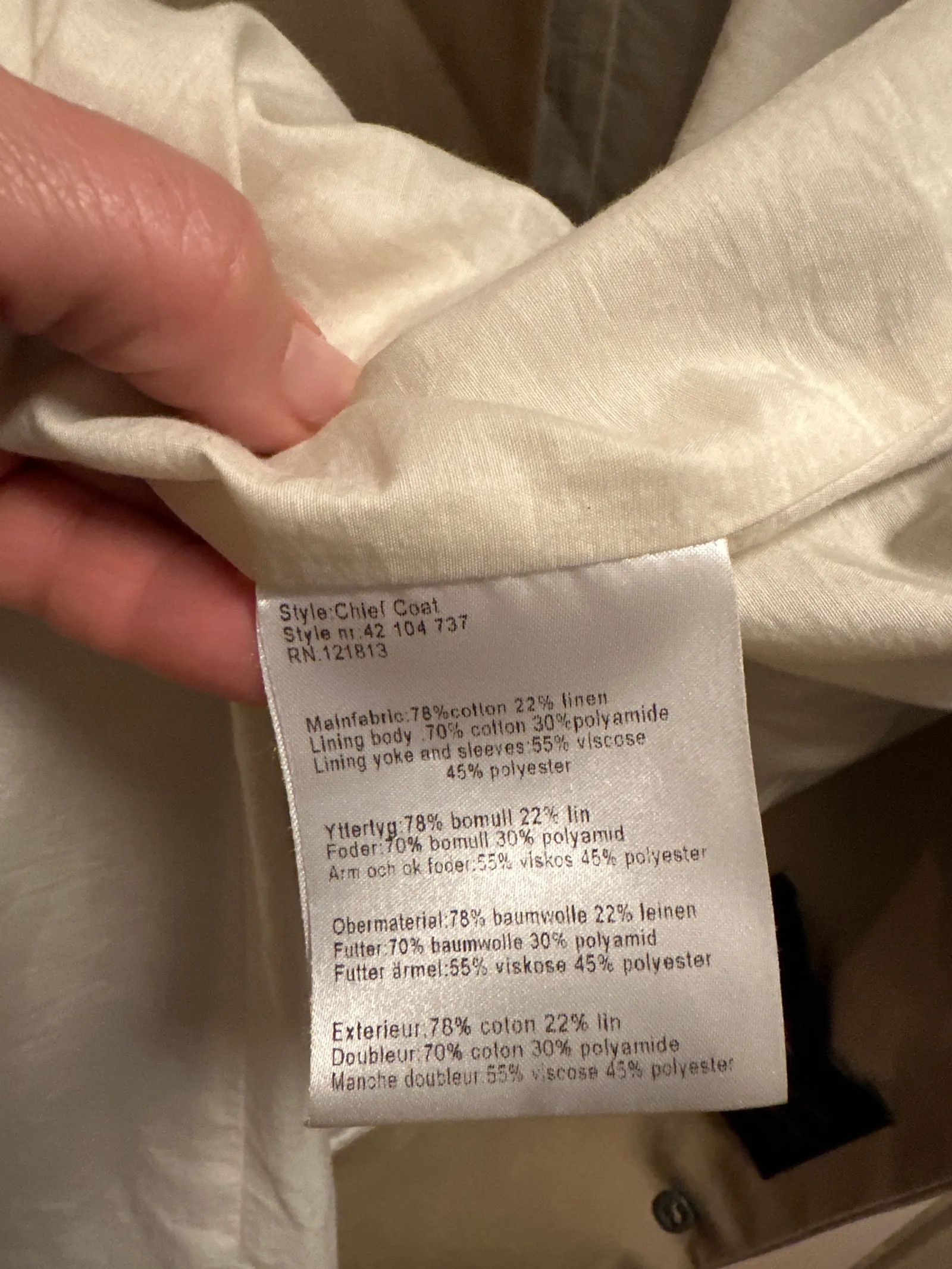 Hope Hope Chief coat Trenchcoat Size S / US 4 / IT 40 - 3 Thumbnail