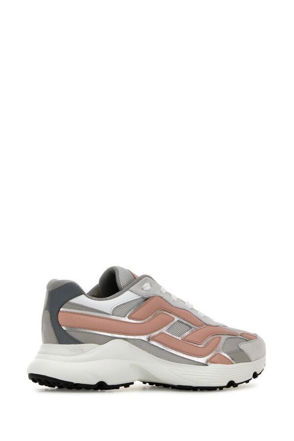 Tod's Multicolor Leather And Mesh Sneakers Size US 6 / IT 36 - 5 Thumbnail