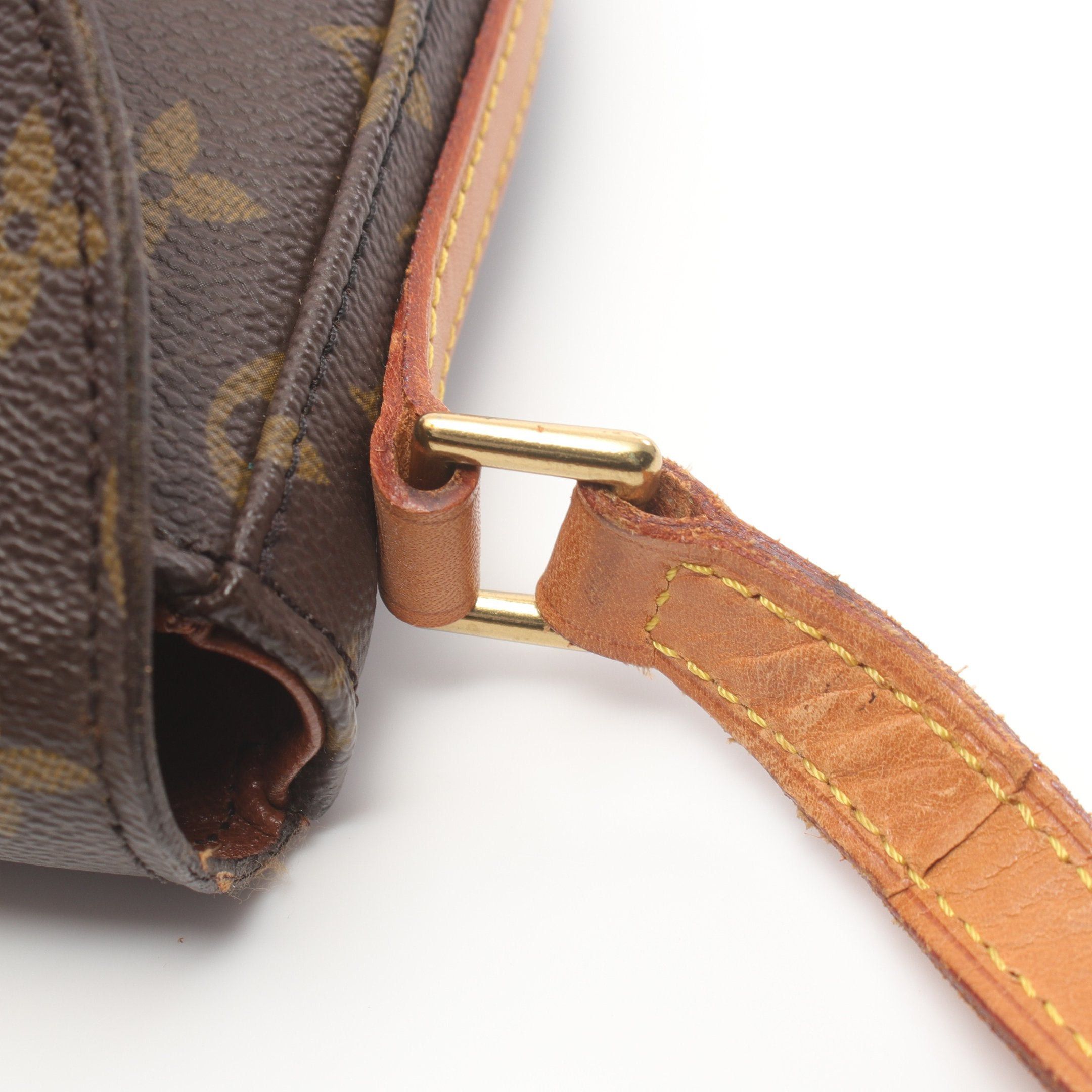 Louis Vuitton Louis Vuitton Shanti Gm Monogram Shoulder Bag Leather Brown Size ONE SIZE - 11 Thumbnail