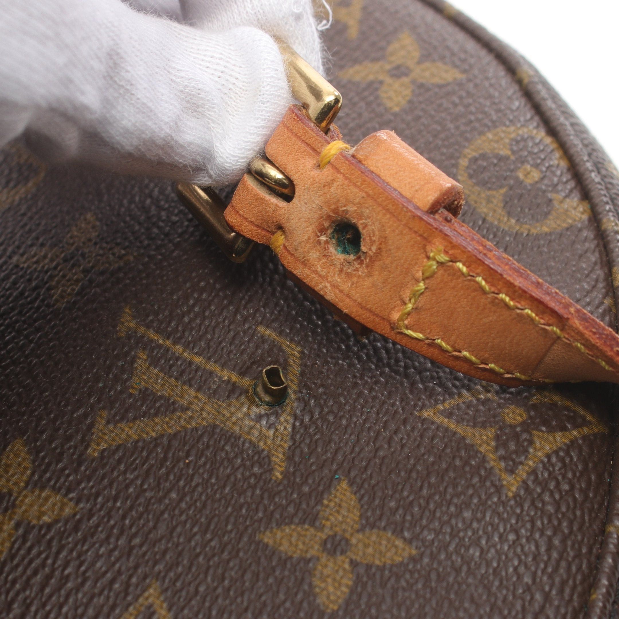 Louis Vuitton Louis Vuitton Shanti Gm Monogram Shoulder Bag Leather Brown Size ONE SIZE - 7 Thumbnail