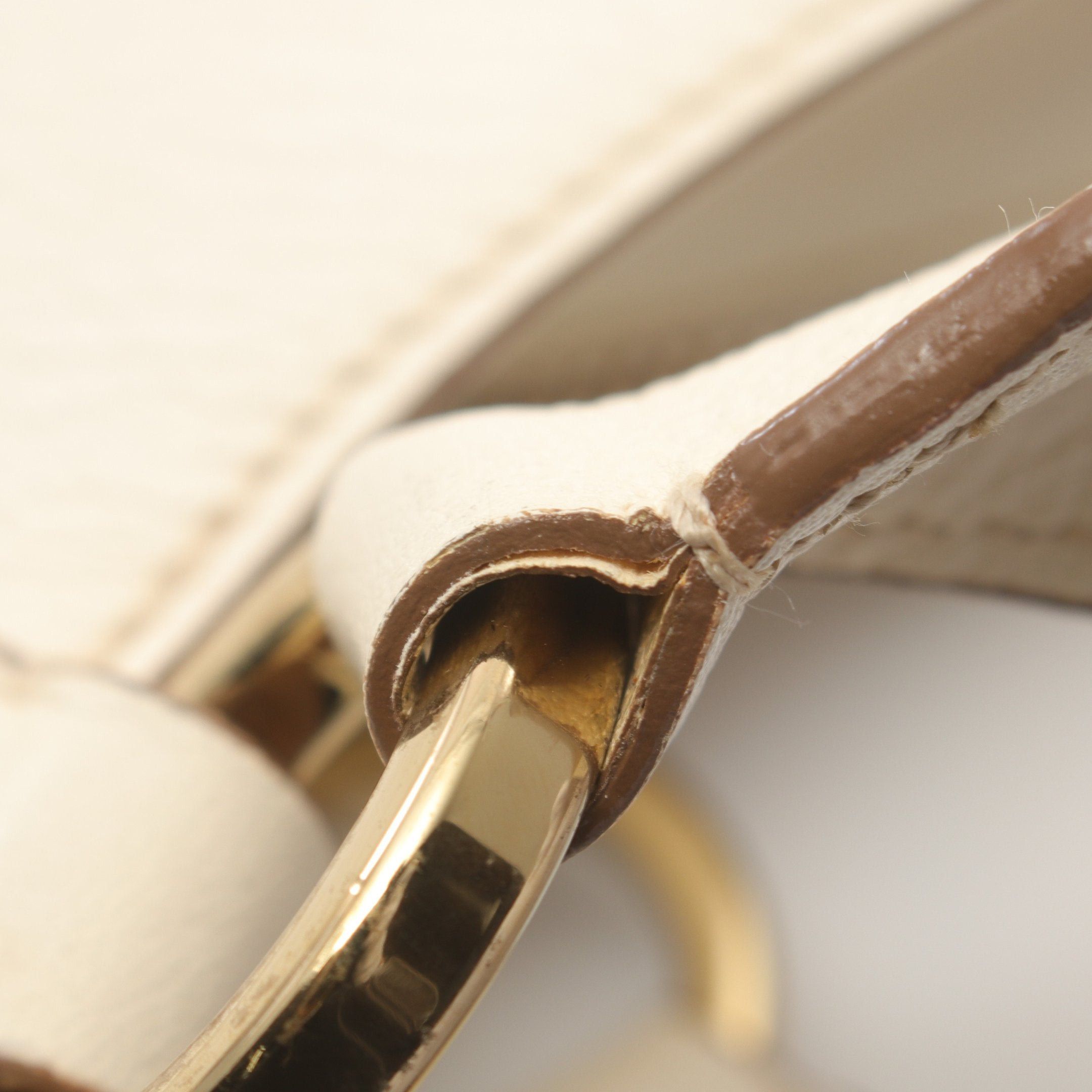 Cartier Cartier Marcello De Cartier Handbag Leather Off White Size ONE SIZE - 8 Thumbnail