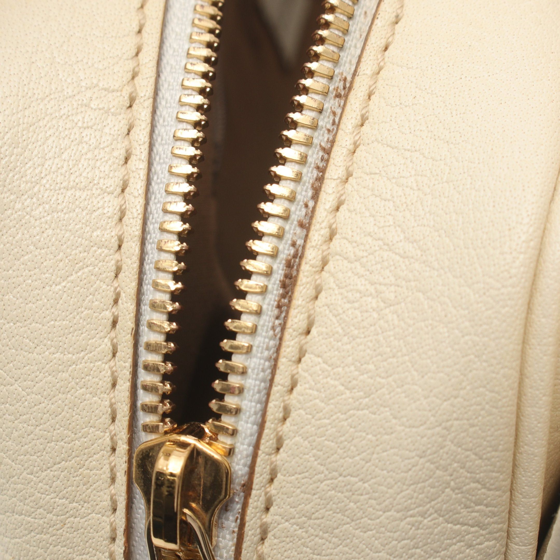 Cartier Cartier Marcello De Cartier Handbag Leather Off White Size ONE SIZE - 10 Thumbnail