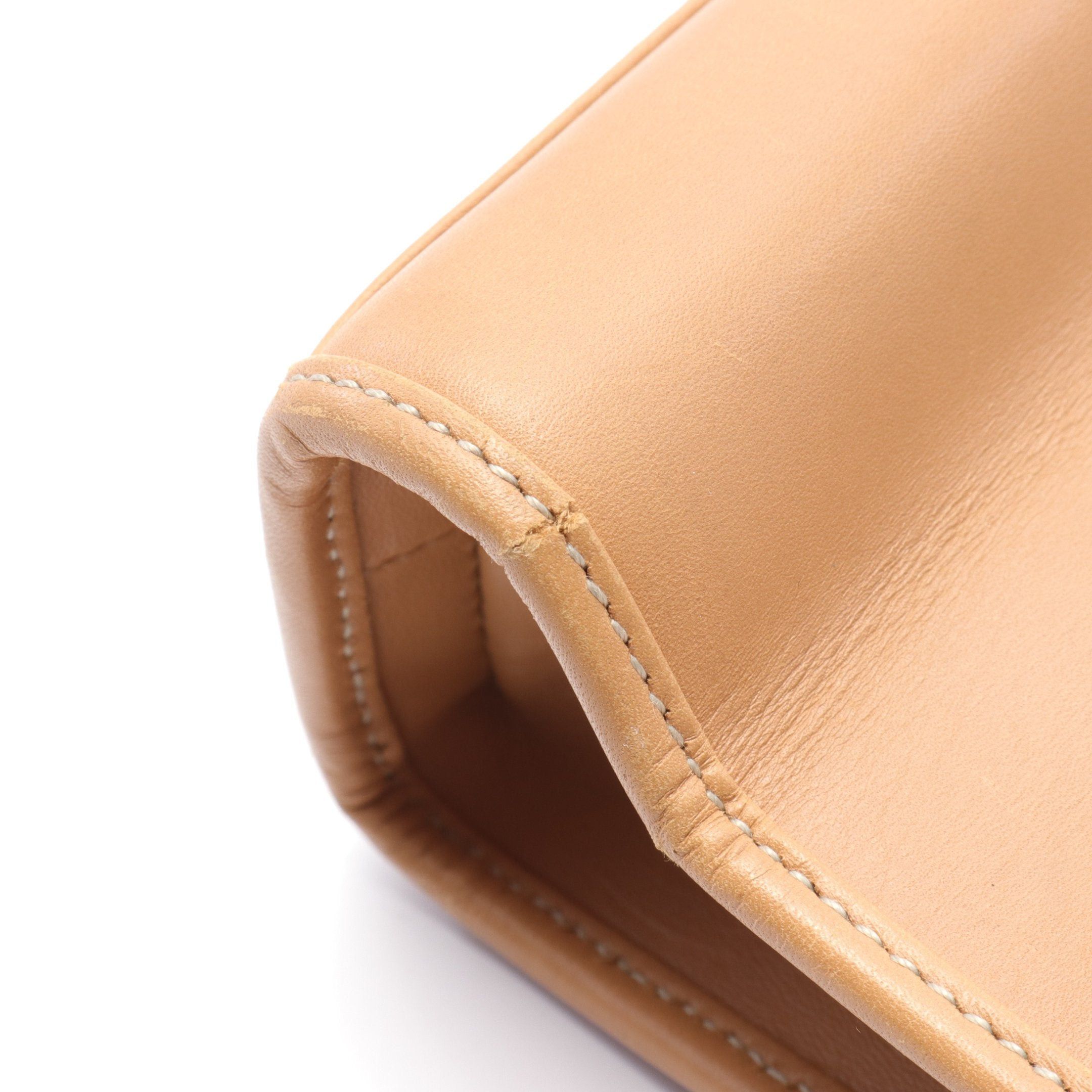 Gucci Gucci Jackie Line Handbag Leather Beige Size ONE SIZE - 10 Thumbnail