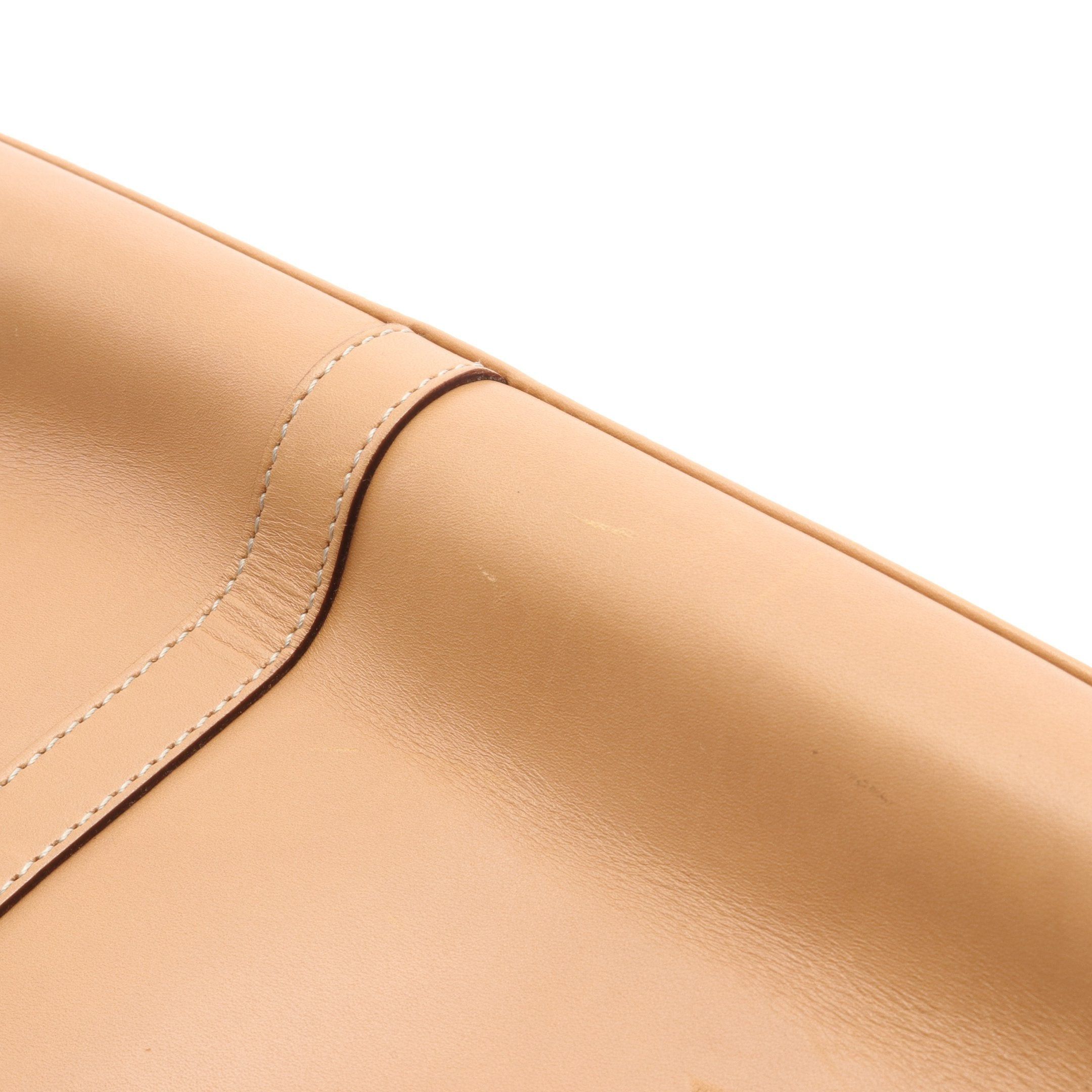 Gucci Gucci Jackie Line Handbag Leather Beige Size ONE SIZE - 8 Thumbnail