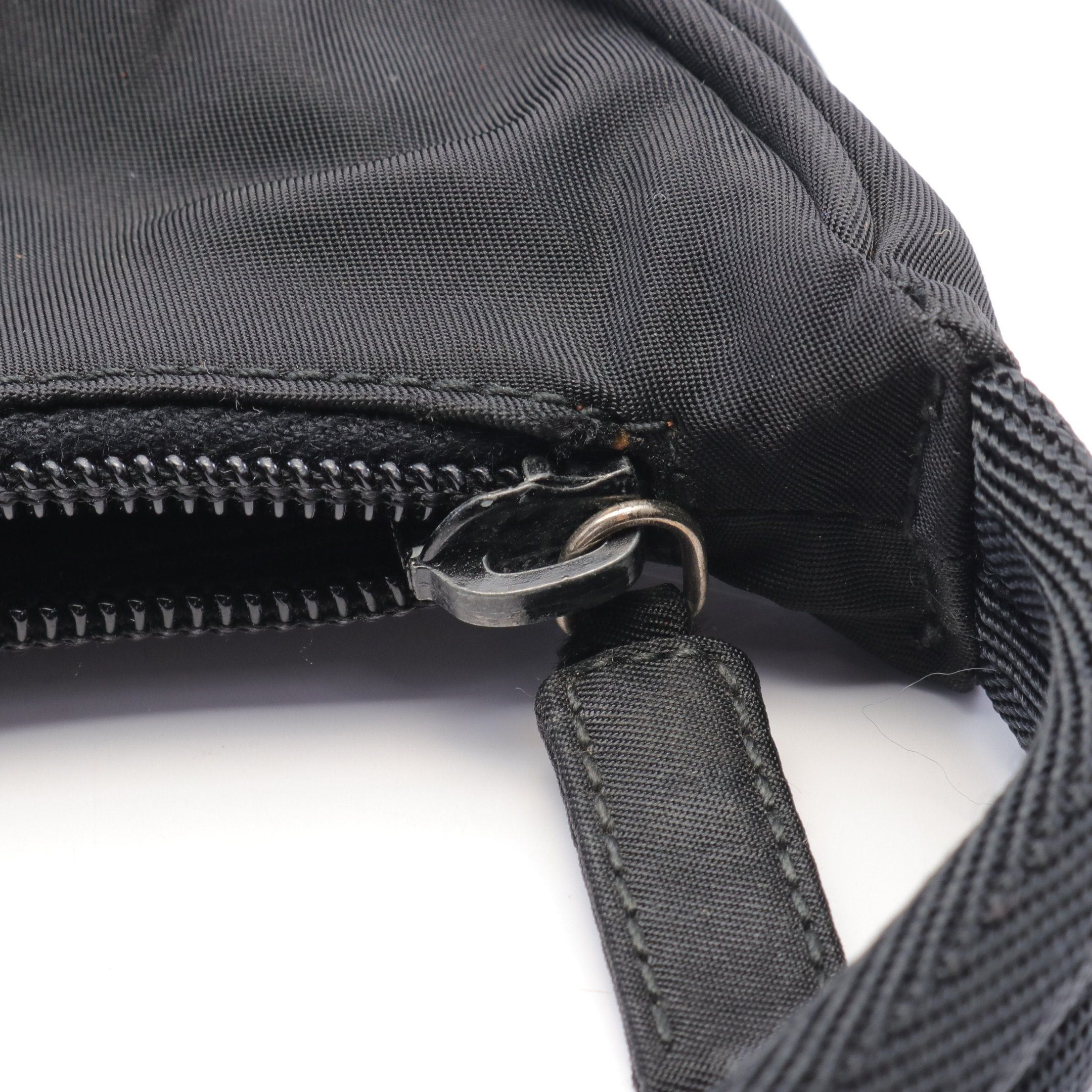 Prada Prada Handbag Nylon Black Size ONE SIZE - 6 Thumbnail