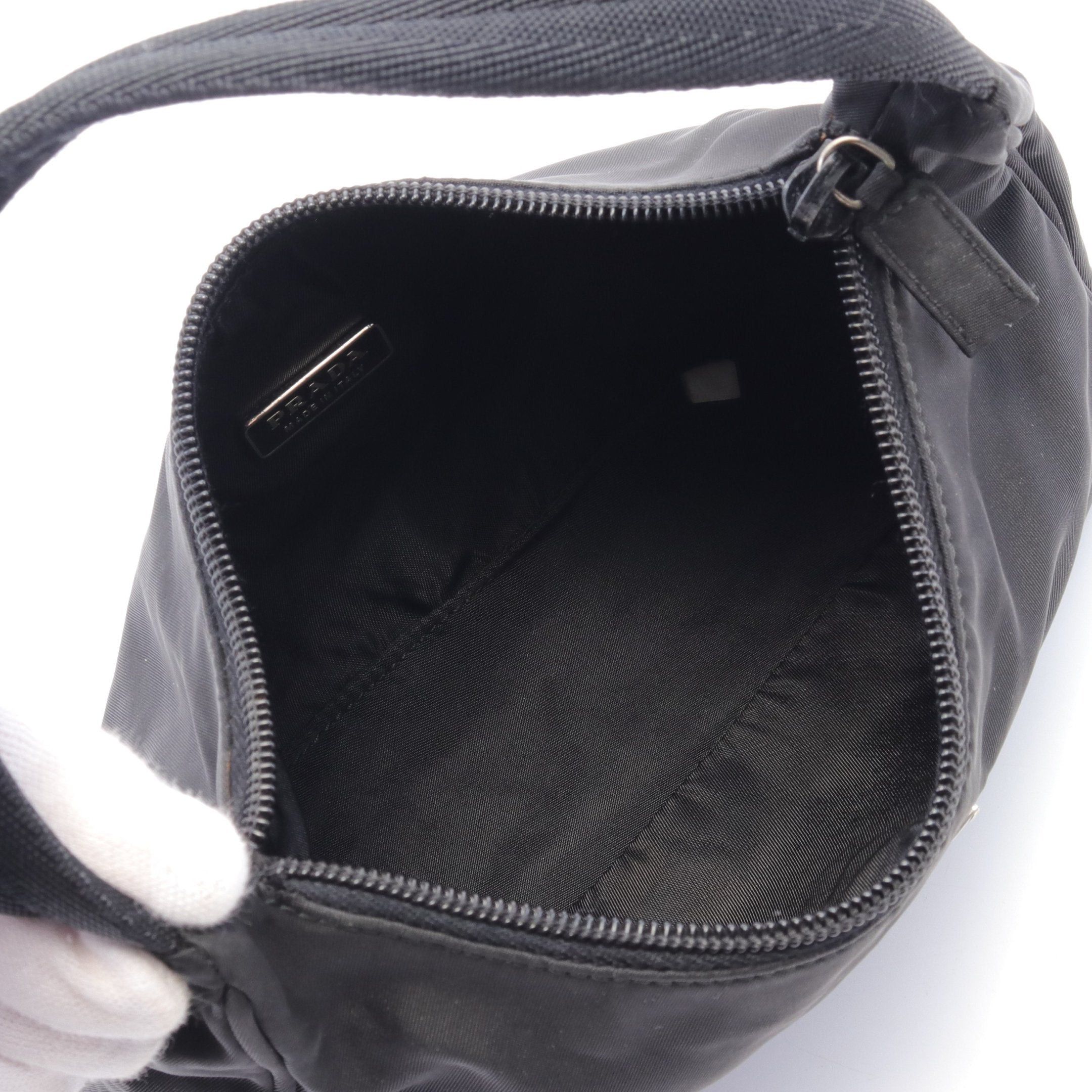 Prada Prada Handbag Nylon Black Size ONE SIZE - 3 Thumbnail