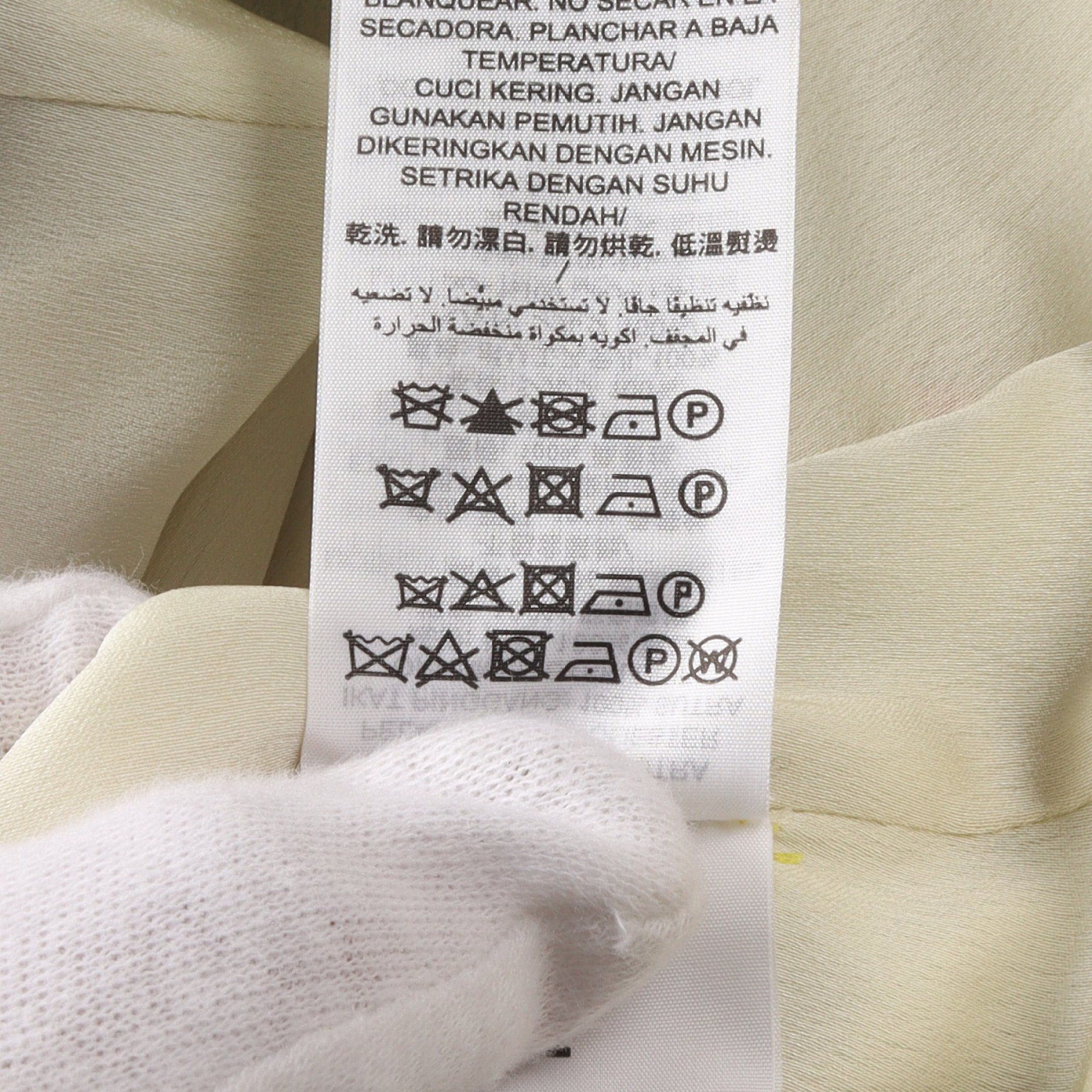 Tory Burch Tory Burch One Piece Floral Pattern Silk Yellow Multicolor Size ONE SIZE - 6 Thumbnail