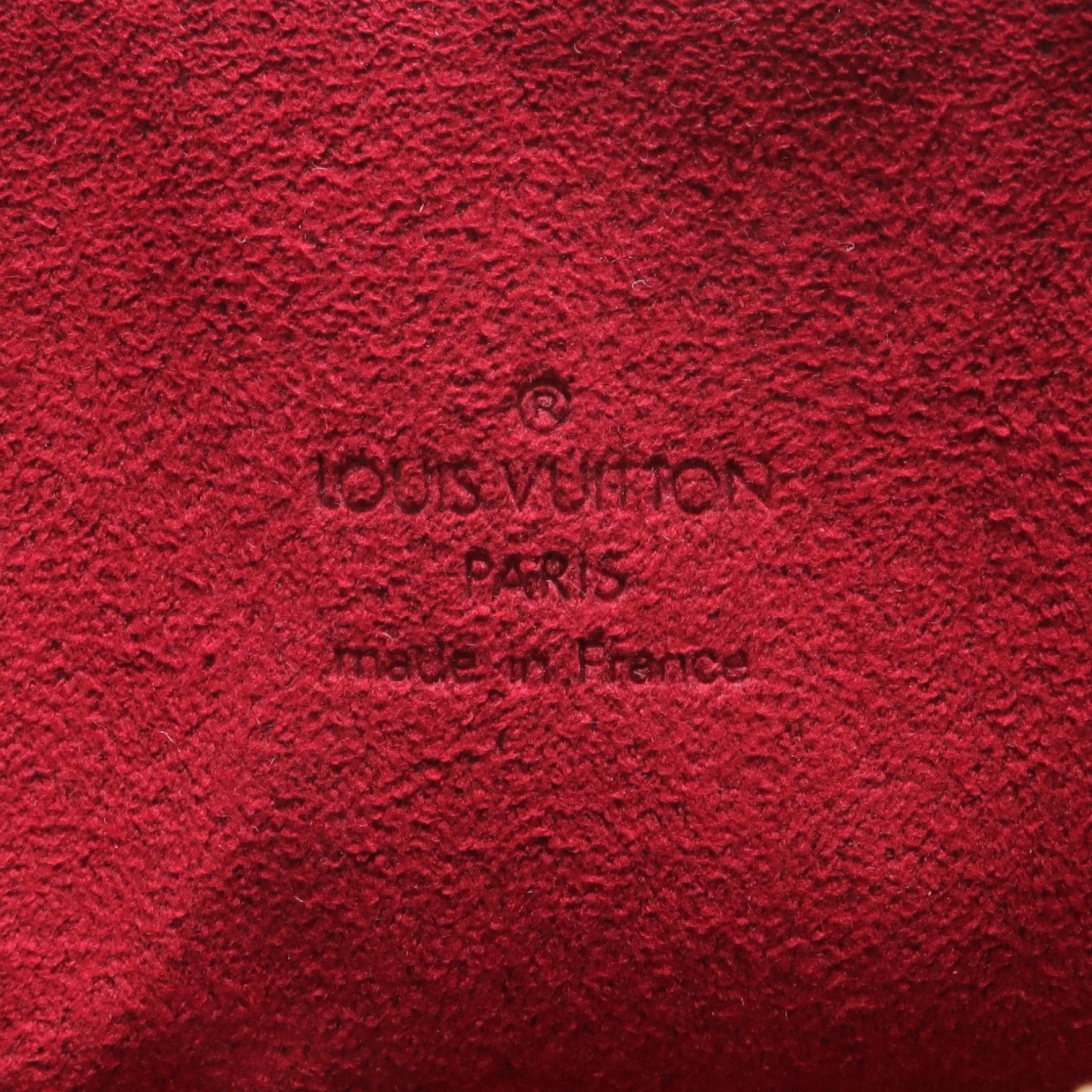 Louis Vuitton Louis Vuitton Pochette Accessoires Monogram Multicolor Bron Handbag Leather White Size ONE SIZE - 4 Thumbnail
