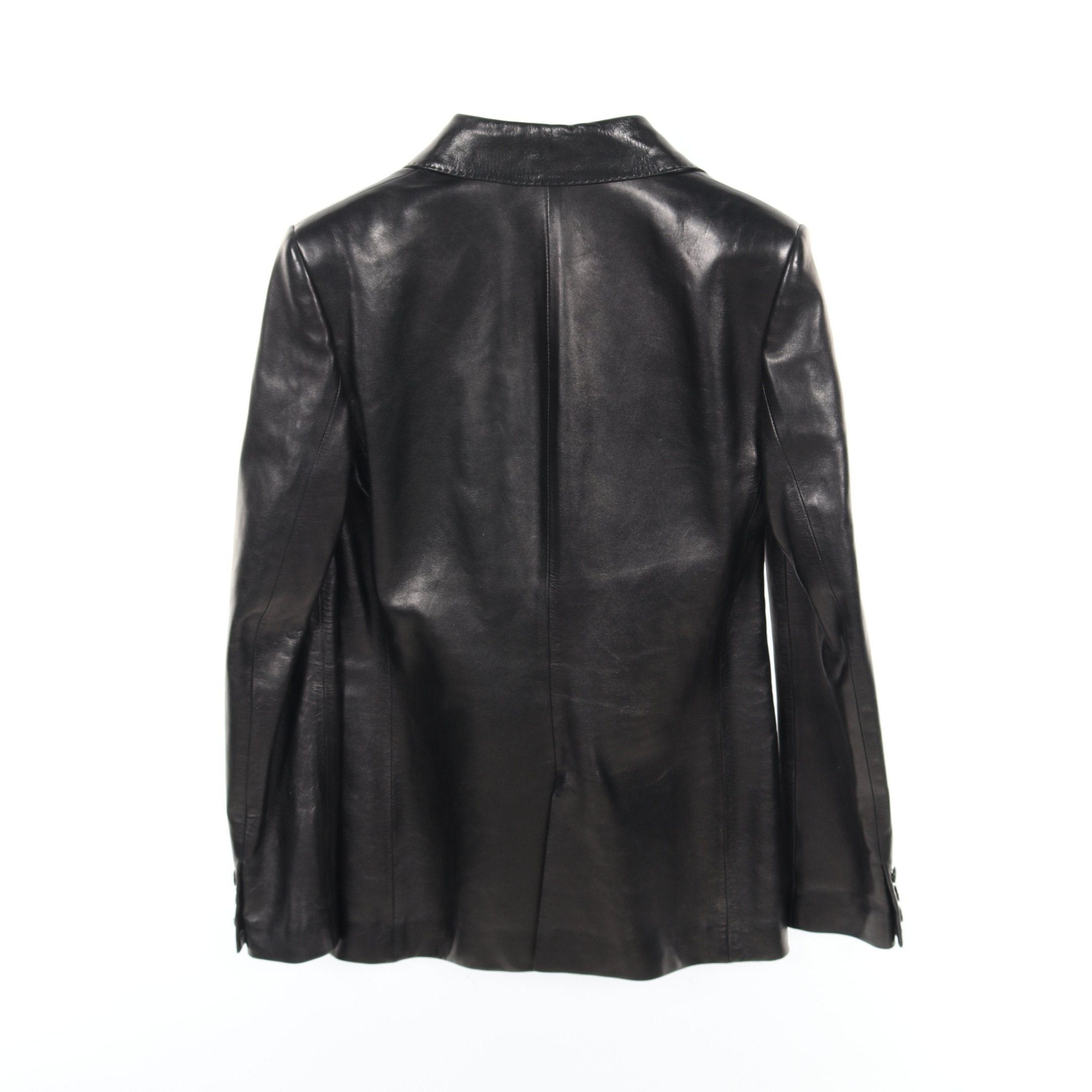 Gucci Gucci Leather Jacket Black Size ONE SIZE - 2 Thumbnail