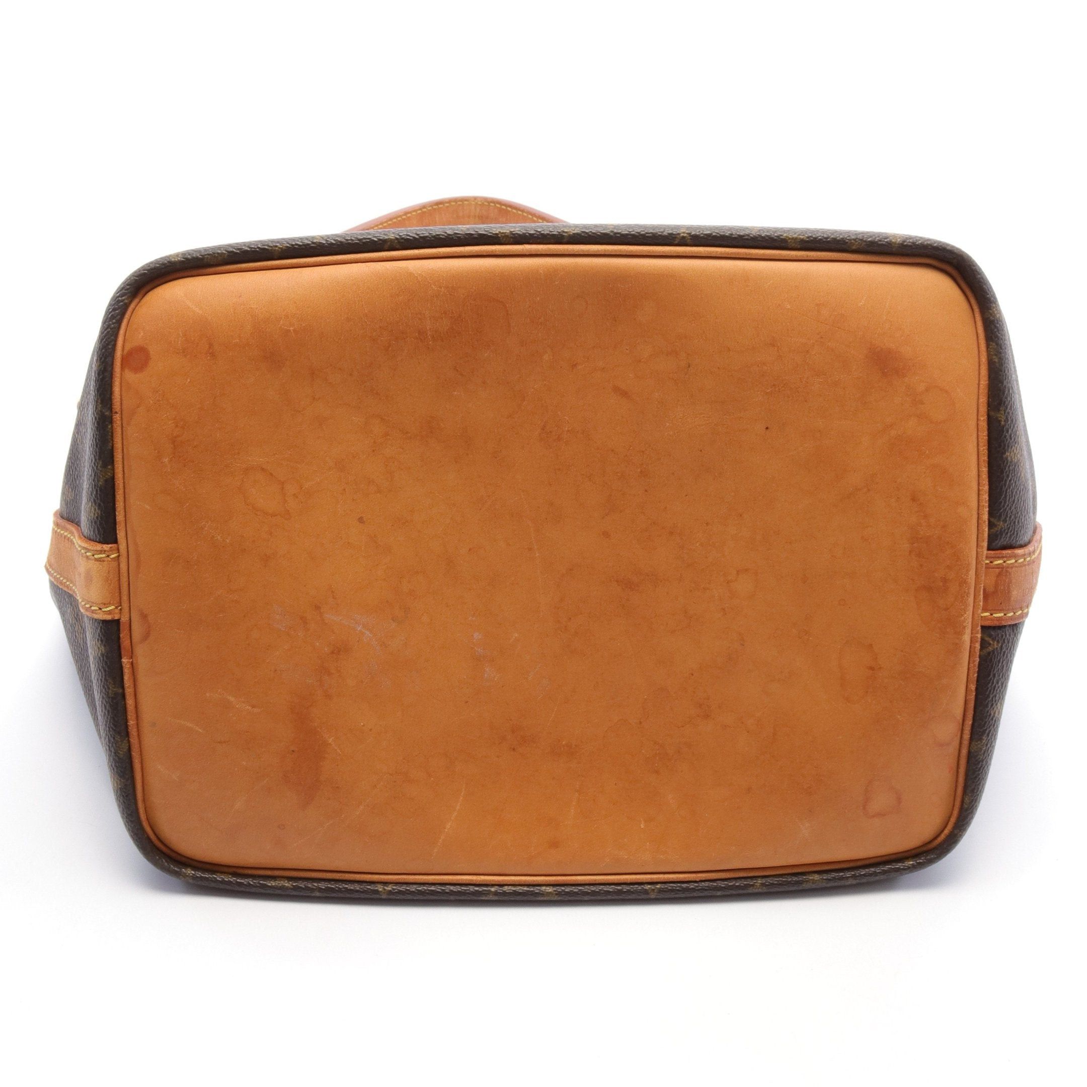 Louis Vuitton Louis Vuitton Peti Noe Monogram Shoulder Bag Leather Brown Size ONE SIZE - 6 Thumbnail