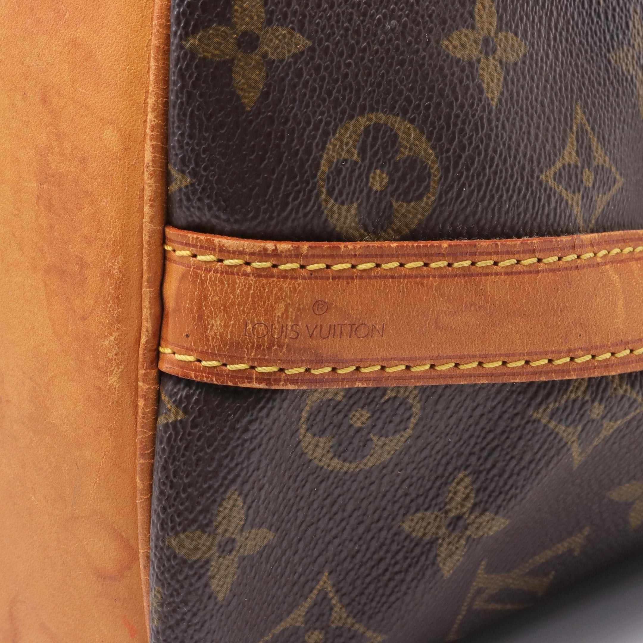 Louis Vuitton Louis Vuitton Peti Noe Monogram Shoulder Bag Leather Brown Size ONE SIZE - 4 Thumbnail