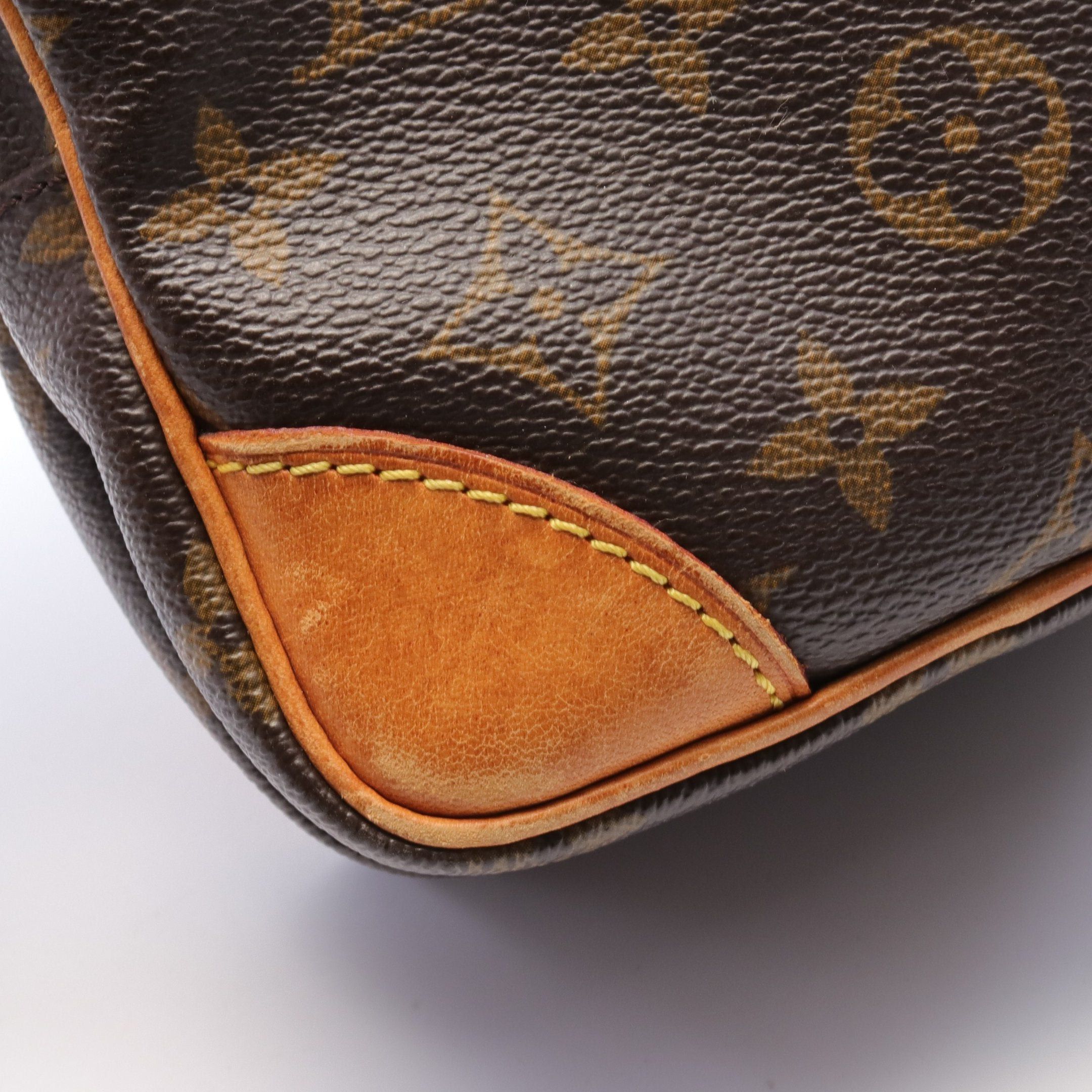 Louis Vuitton Louis Vuitton Amazon Monogram Shoulder Bag Leather Brown Size ONE SIZE - 6 Thumbnail
